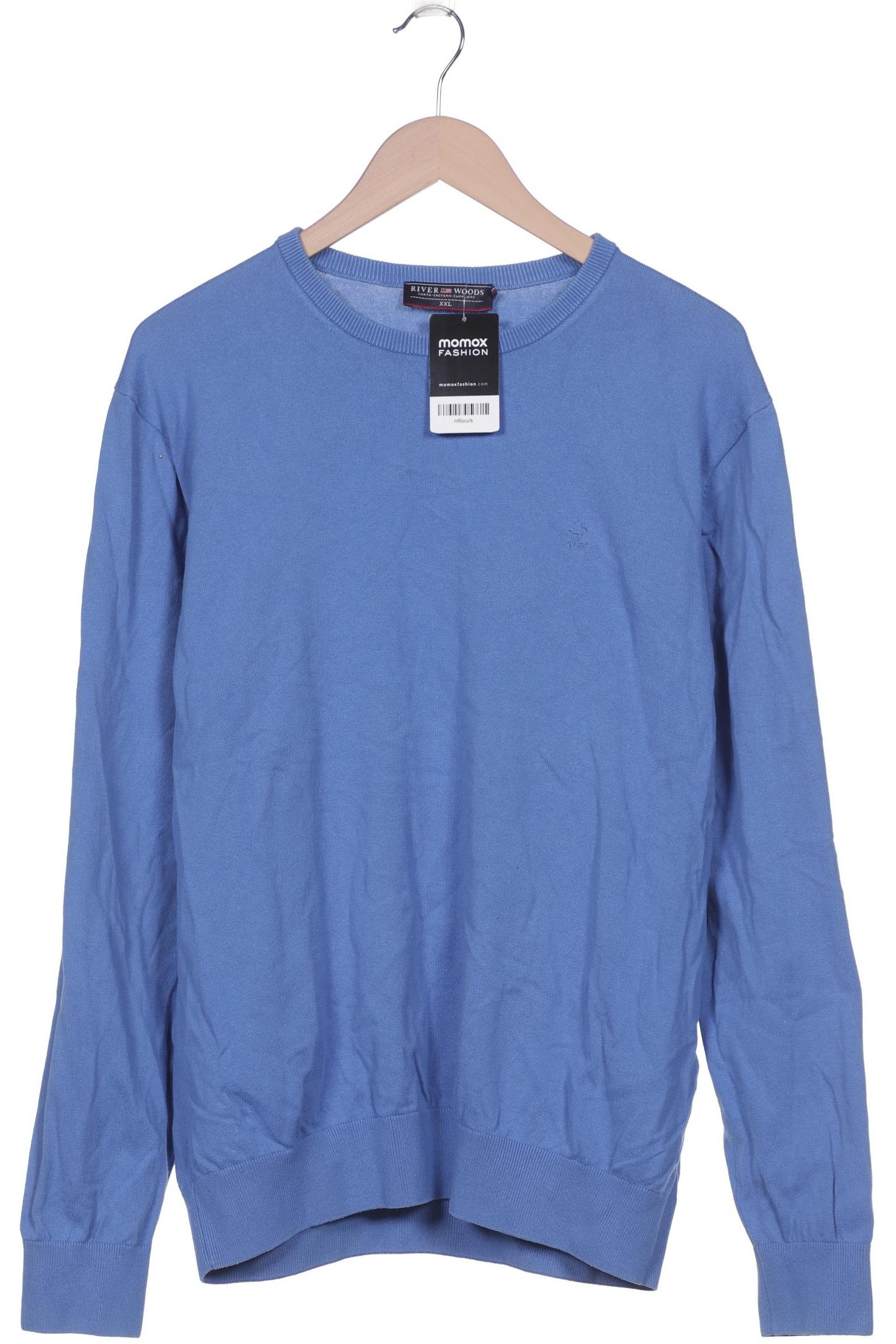 

River Woods Herren Pullover, blau
