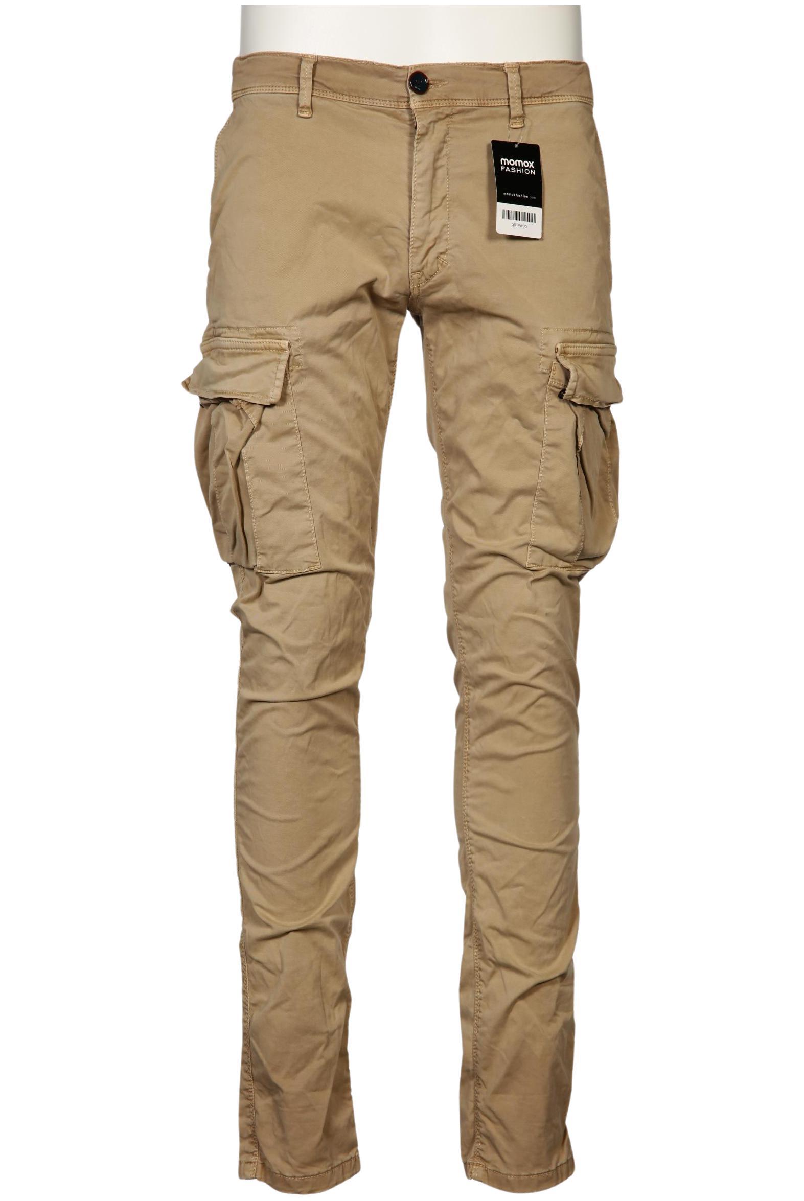 

River Woods Herren Stoffhose, beige, Gr. 35