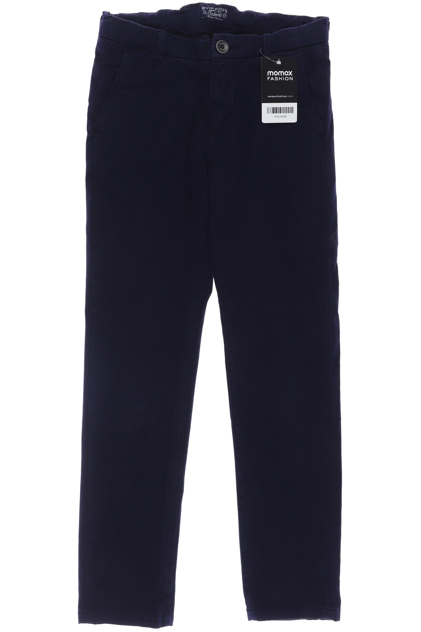 

River Woods Jungen Stoffhose, marineblau
