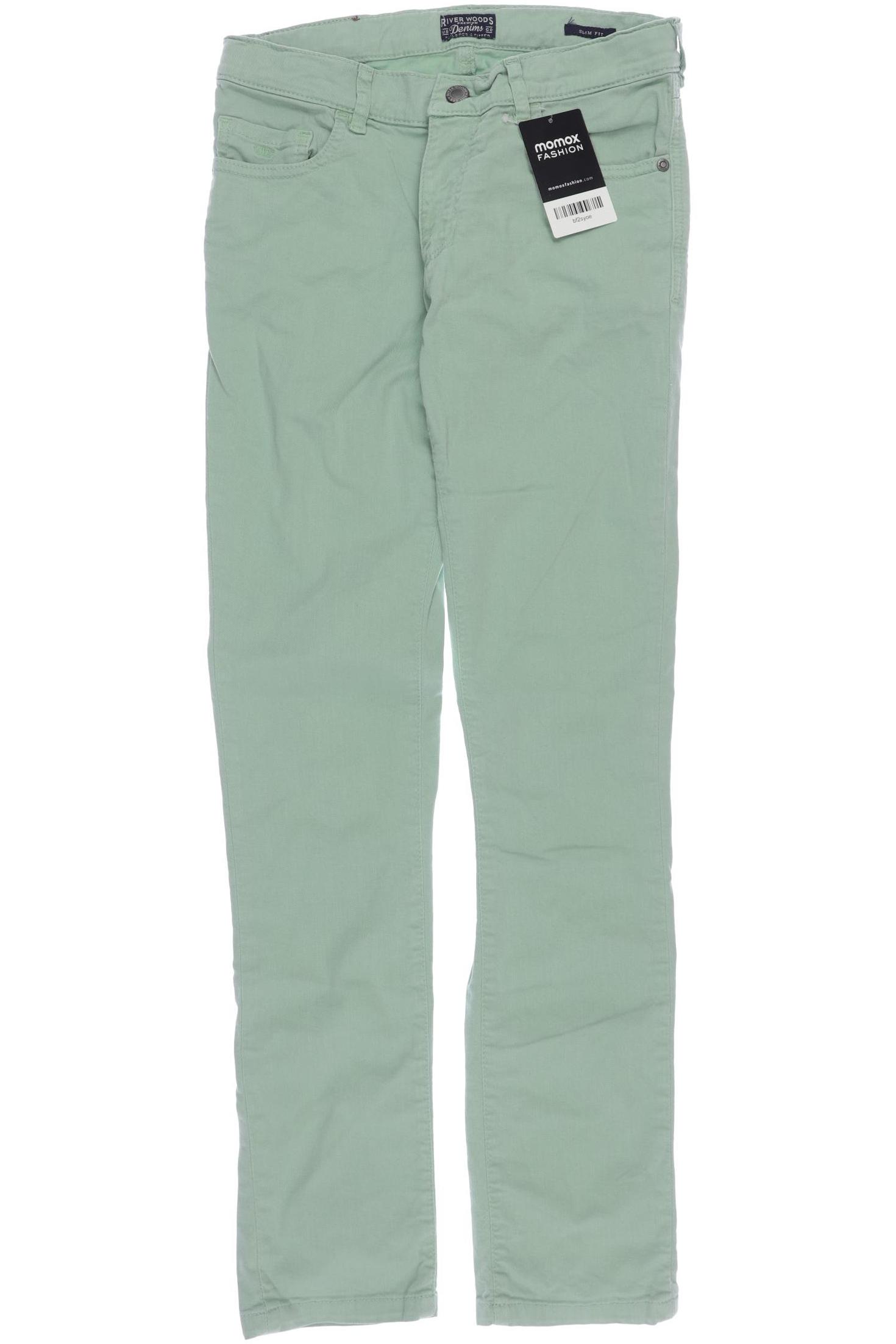 

River Woods Herren Jeans, hellgrün, Gr. 152