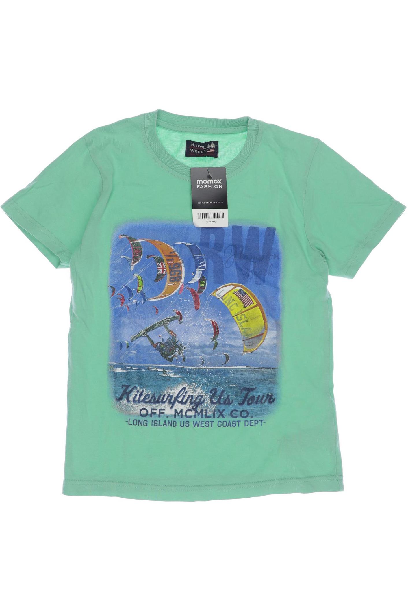 

River Woods Herren T-Shirt, grün, Gr. 152