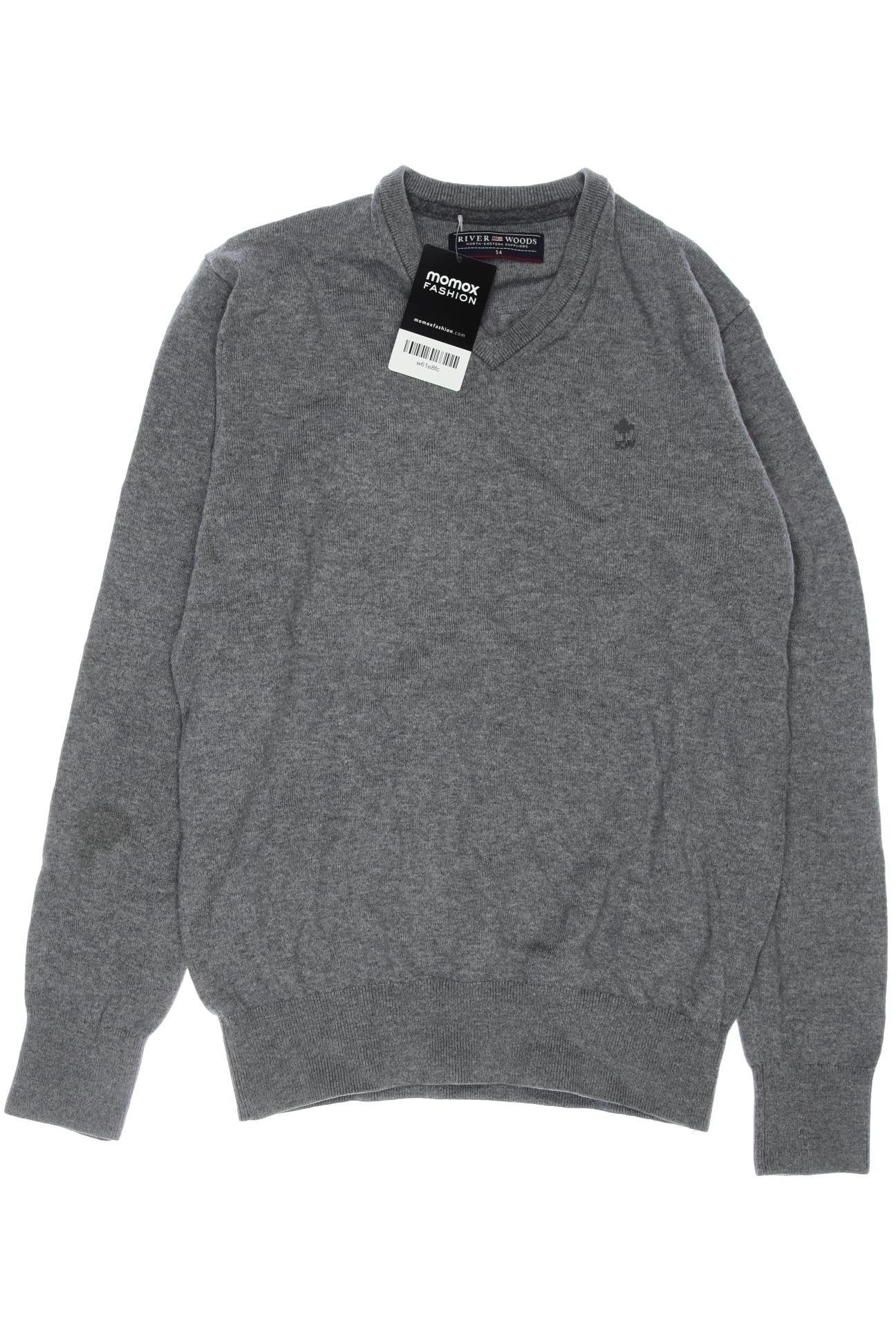 

River Woods Herren Pullover, grau, Gr. 14