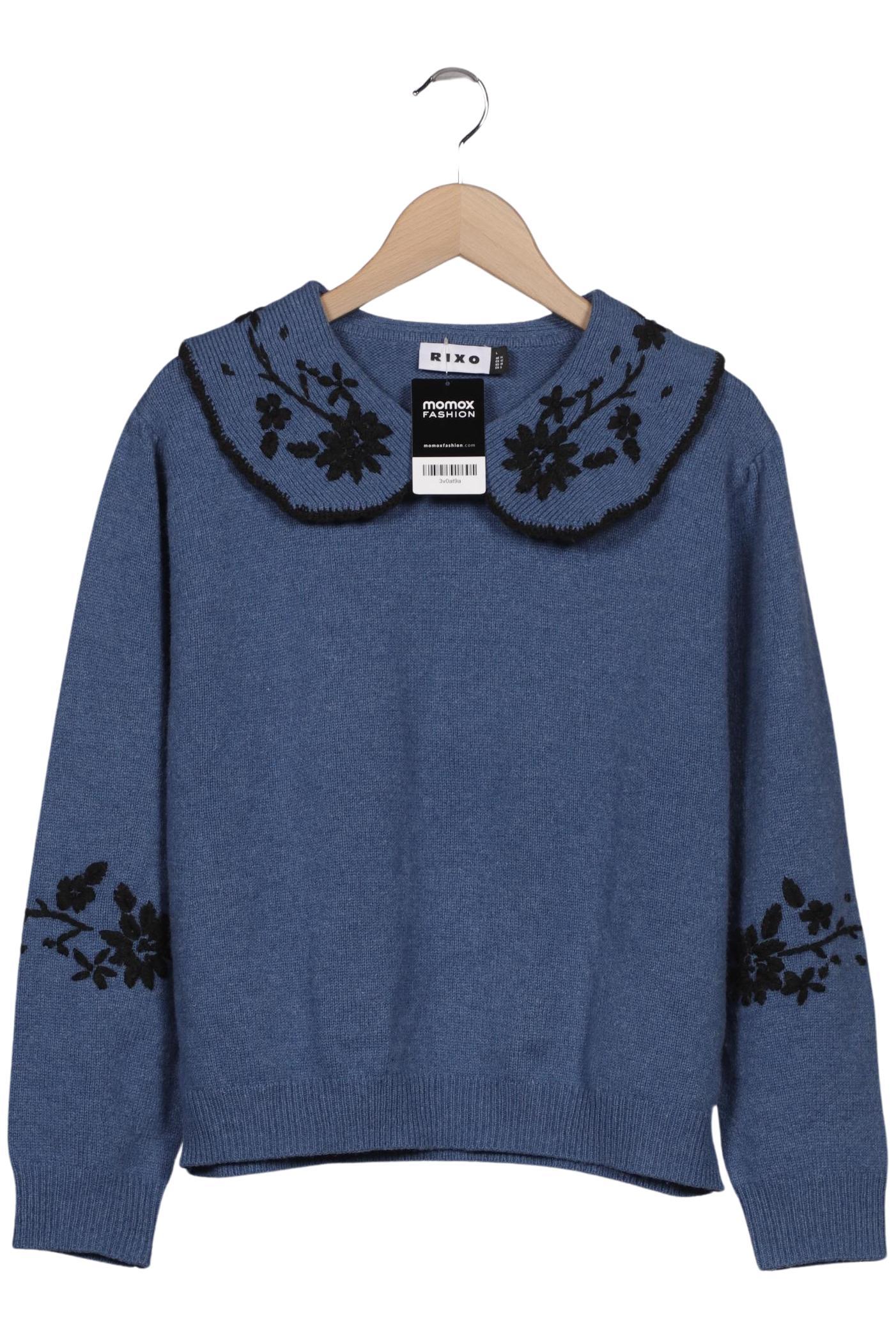 

Rixo Damen Pullover, blau, Gr. 42