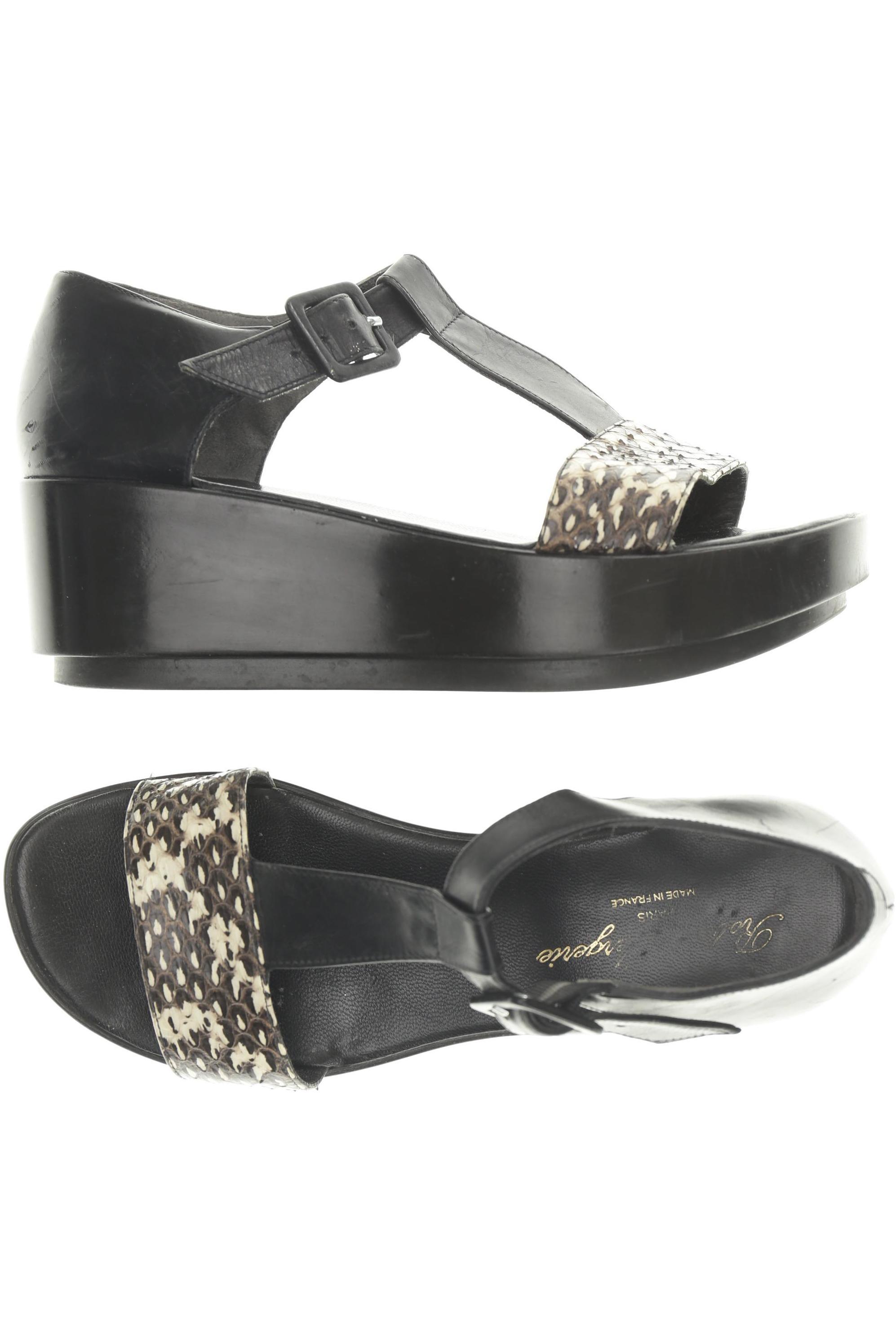 

Clergerie Paris Damen Sandale, schwarz, Gr. 37