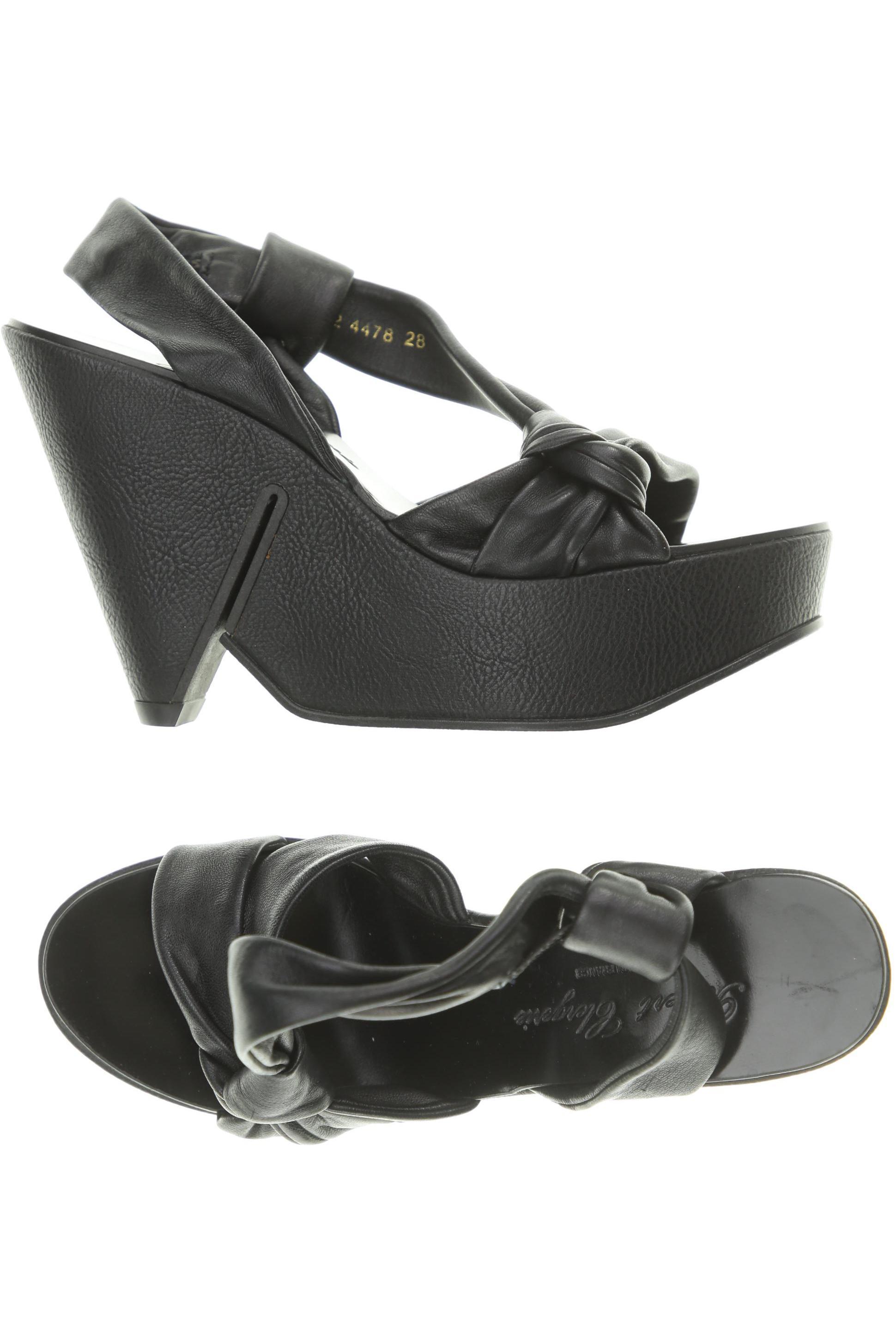 

Clergerie Paris Damen Sandale, schwarz, Gr. 6