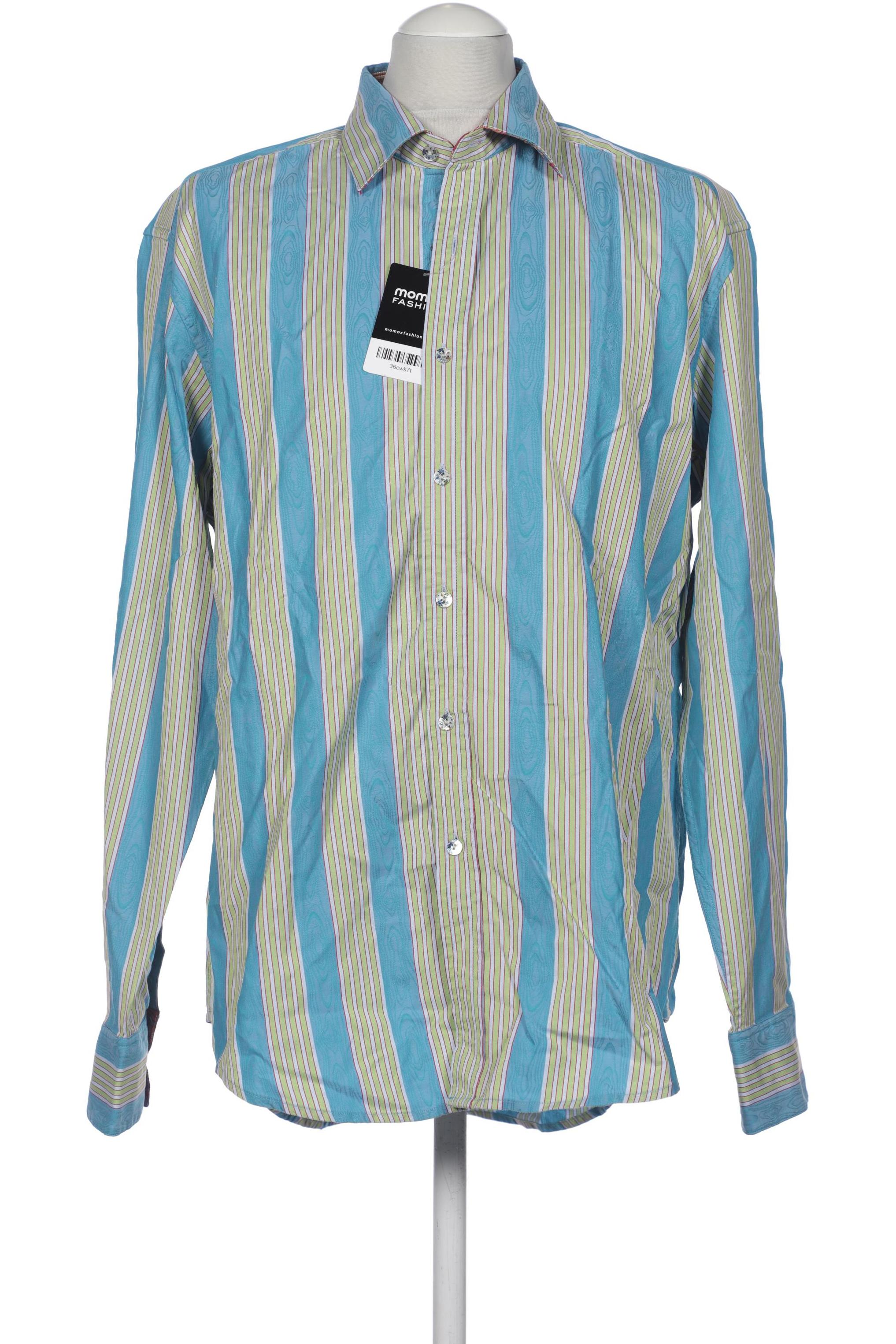 

ROBERT GRAHAM Herren Hemd, blau