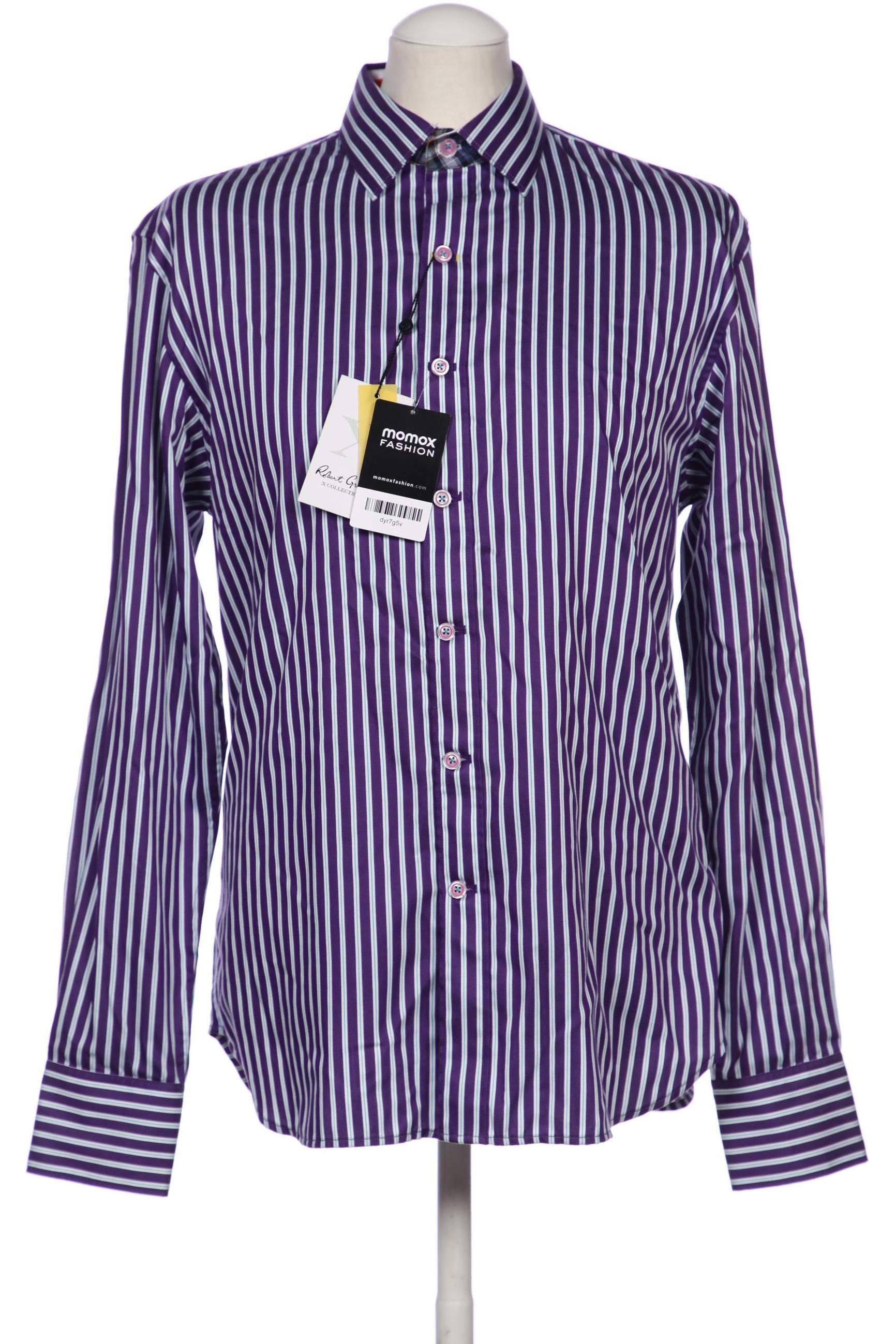 

ROBERT GRAHAM Herren Hemd, flieder