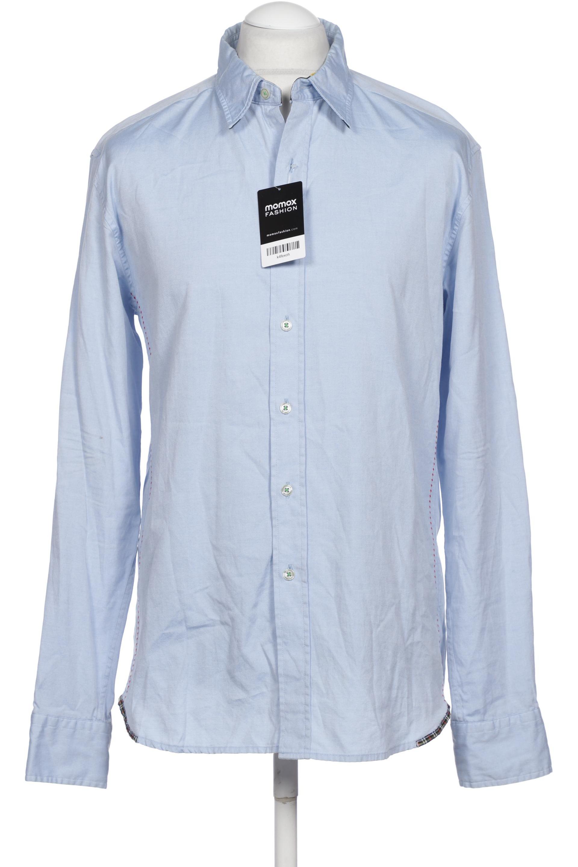 

ROBERT GRAHAM Herren Hemd, hellblau