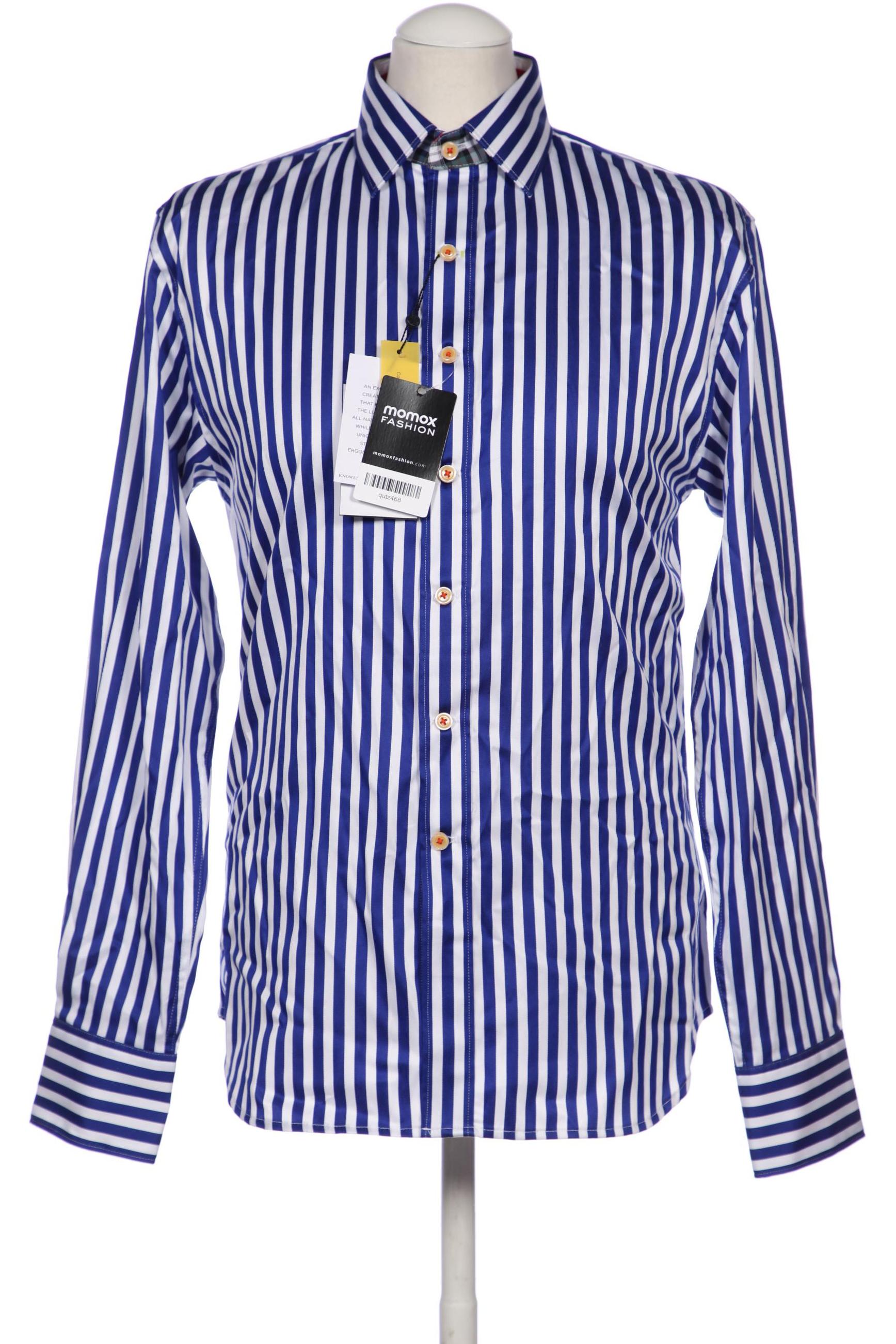 

ROBERT GRAHAM Herren Hemd, blau