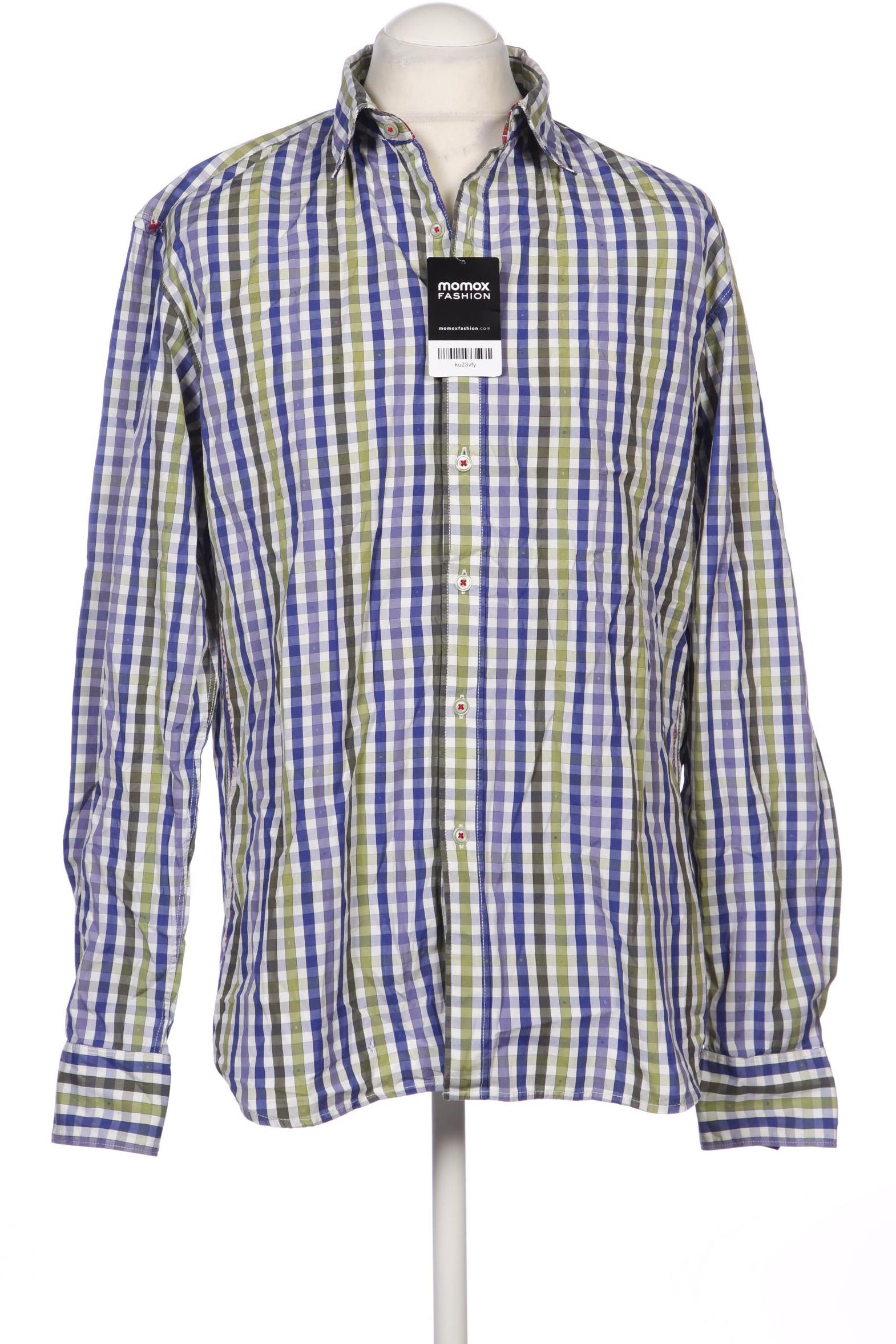 

ROBERT GRAHAM Herren Hemd, blau
