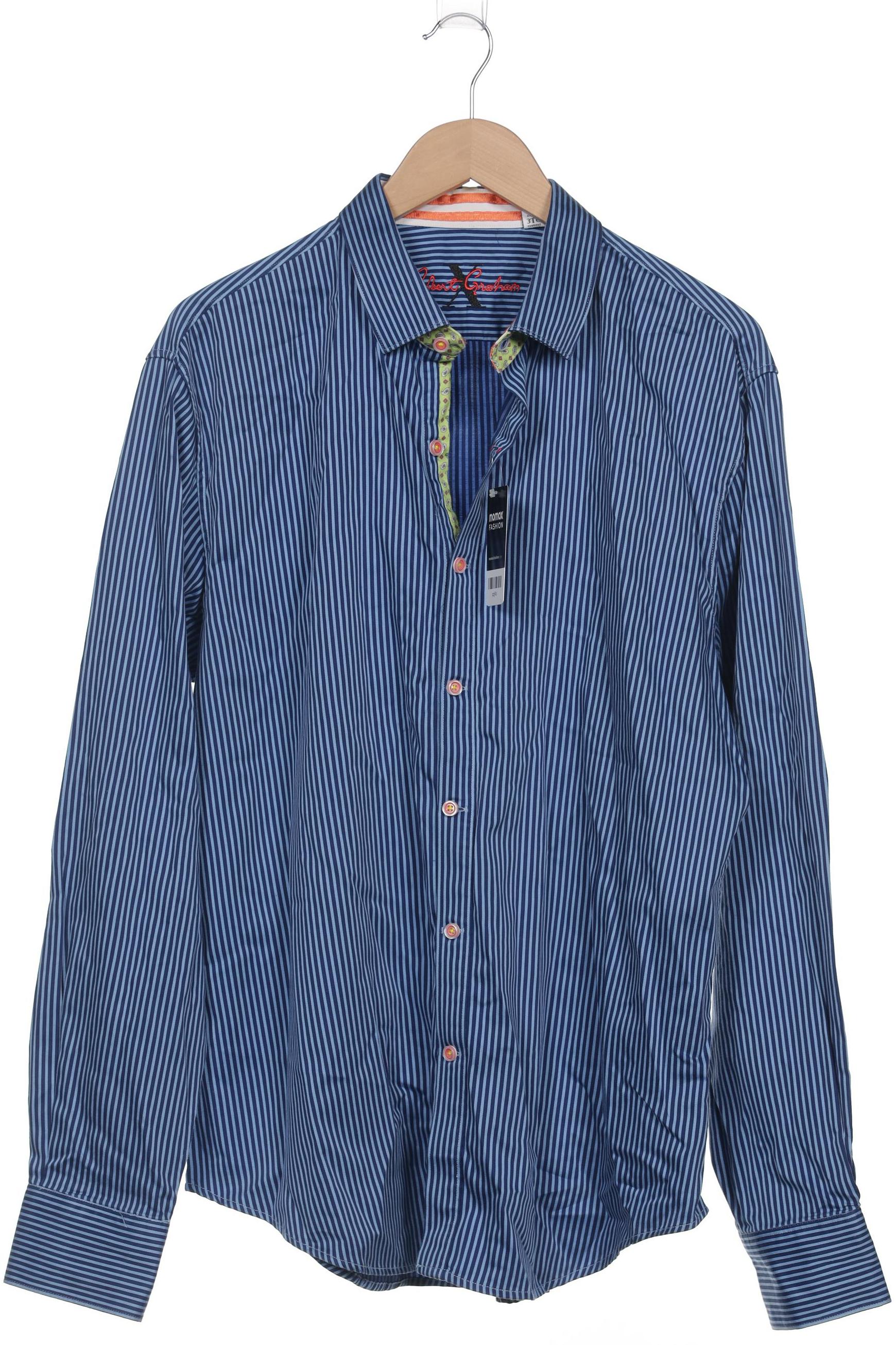 

Robert Graham Herren Hemd, blau, Gr. 58