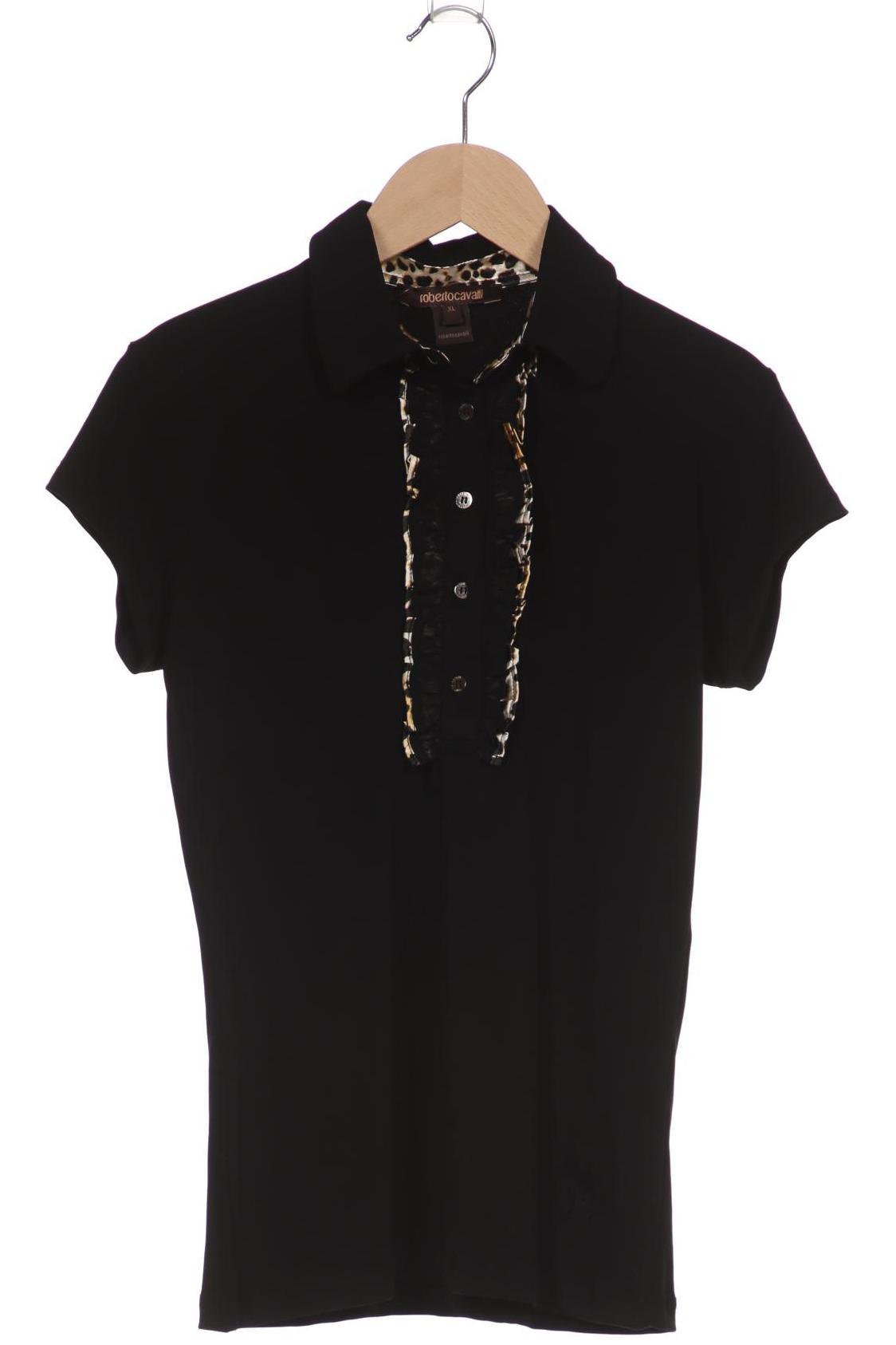 

Roberto Cavalli Damen Poloshirt, schwarz