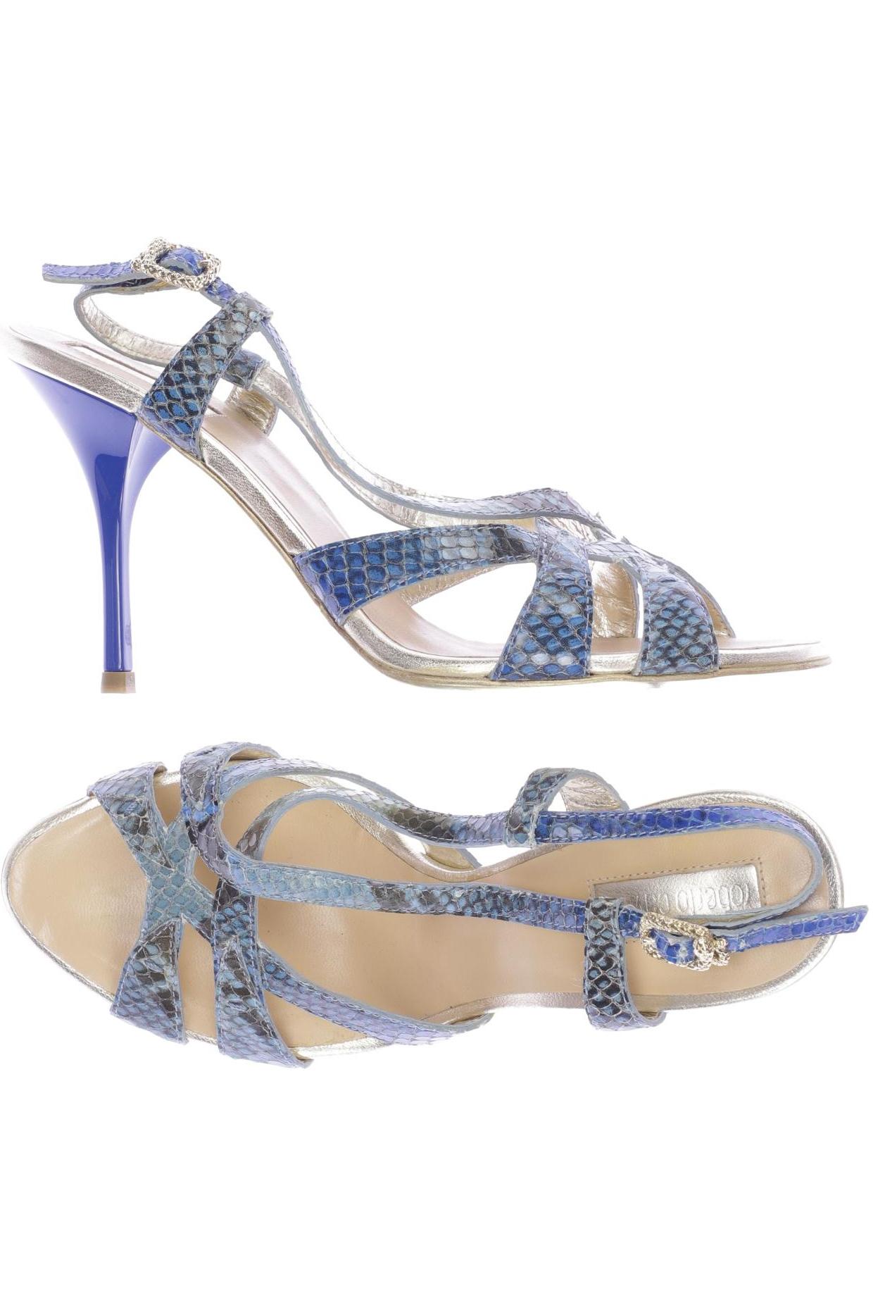 

Roberto Cavalli Damen Sandale, blau