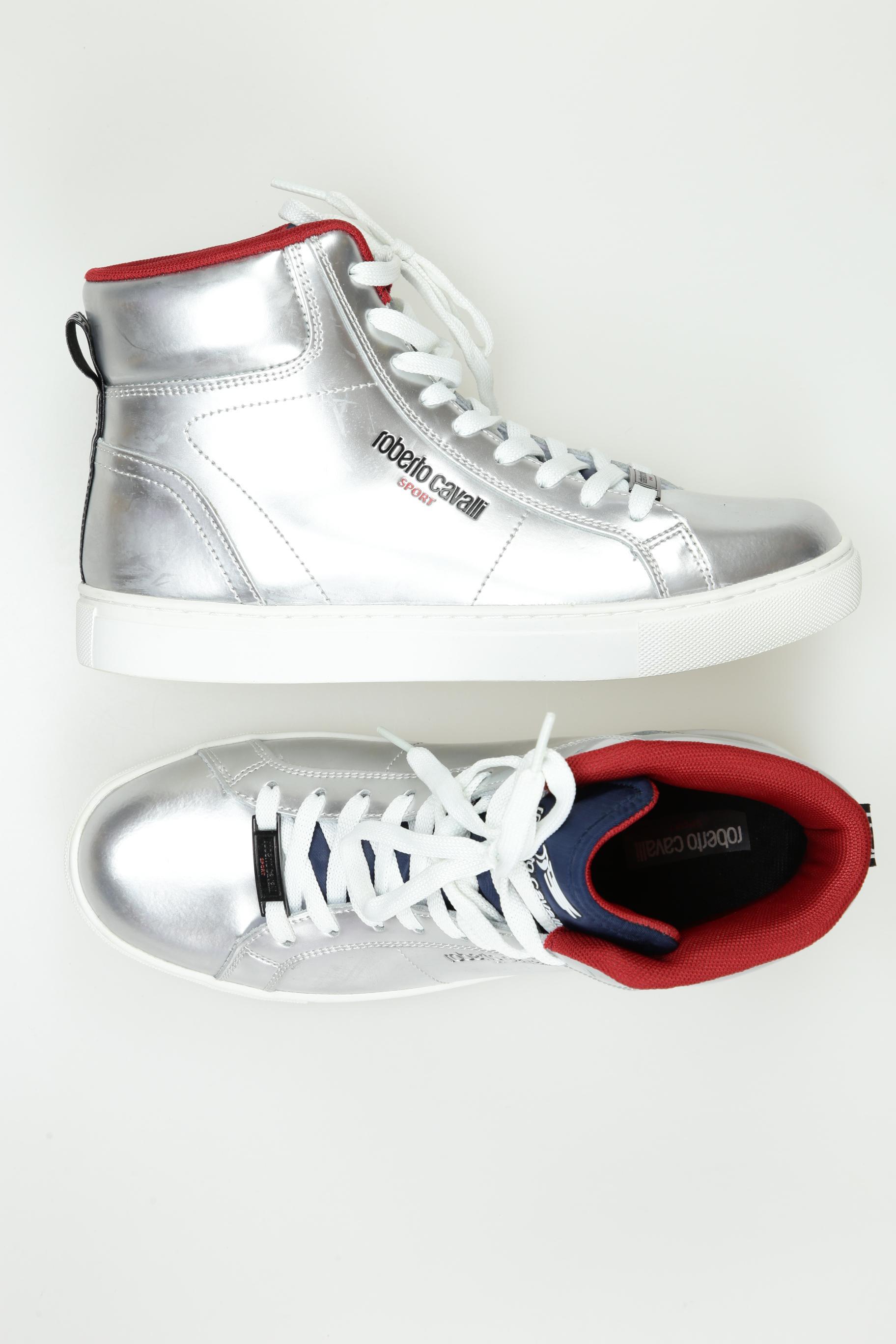 

Roberto Cavalli Damen Sneakers, silber, Gr. 38