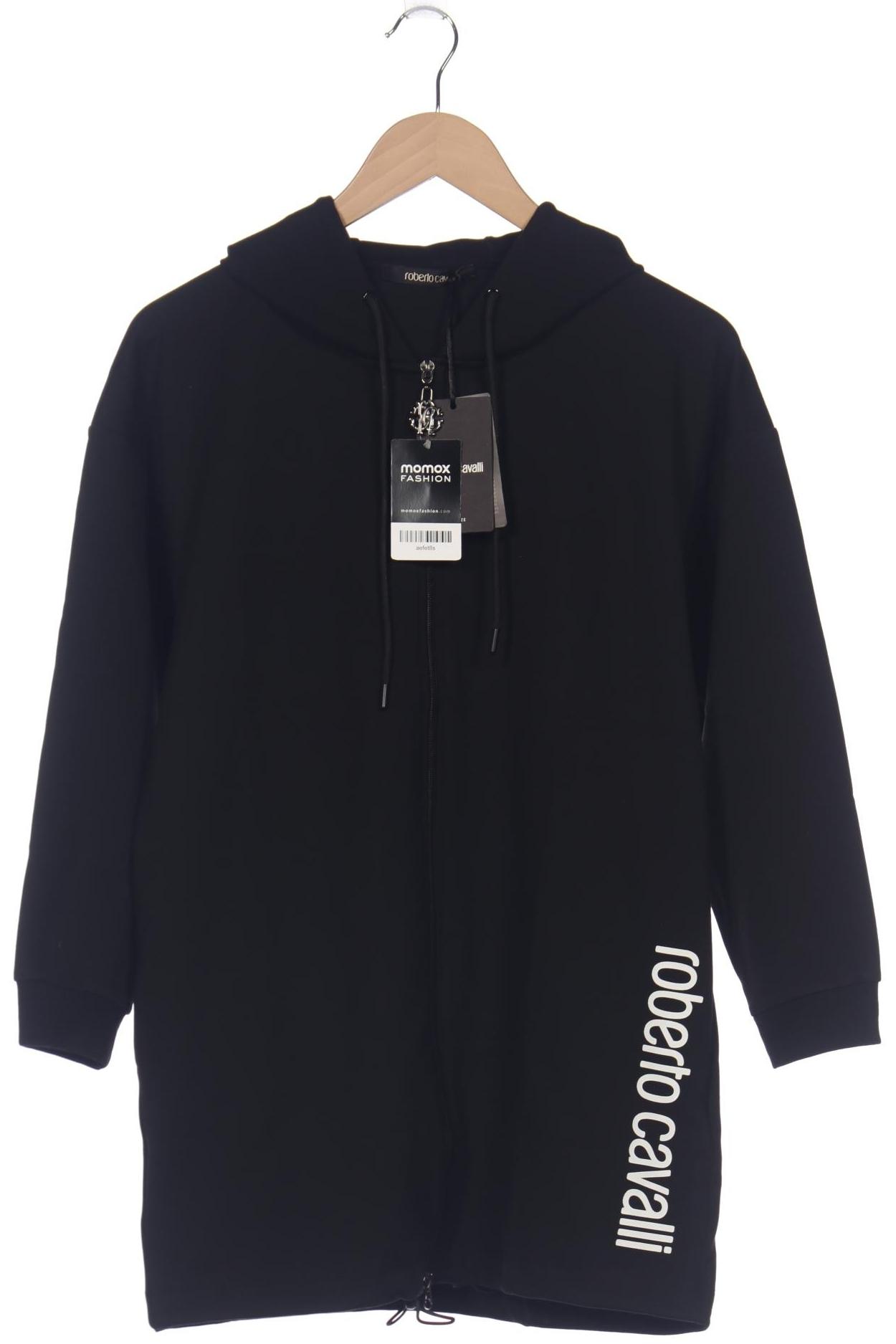 

Roberto Cavalli Damen Kapuzenpullover, schwarz, Gr. 34