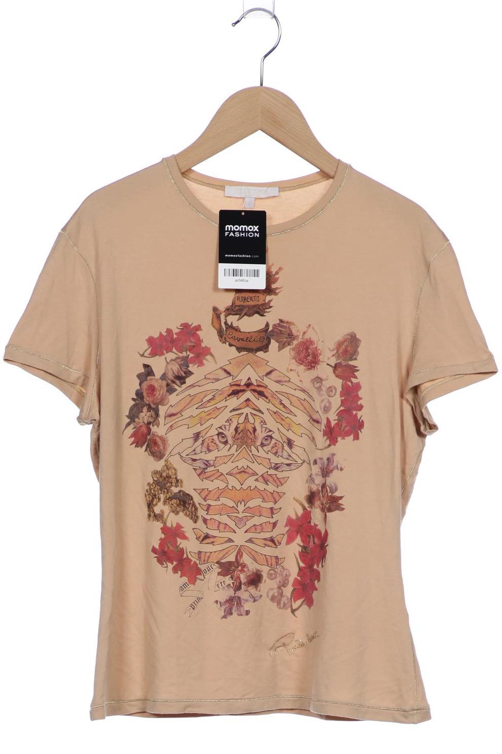 

Roberto Cavalli Damen T-Shirt, beige, Gr. 42