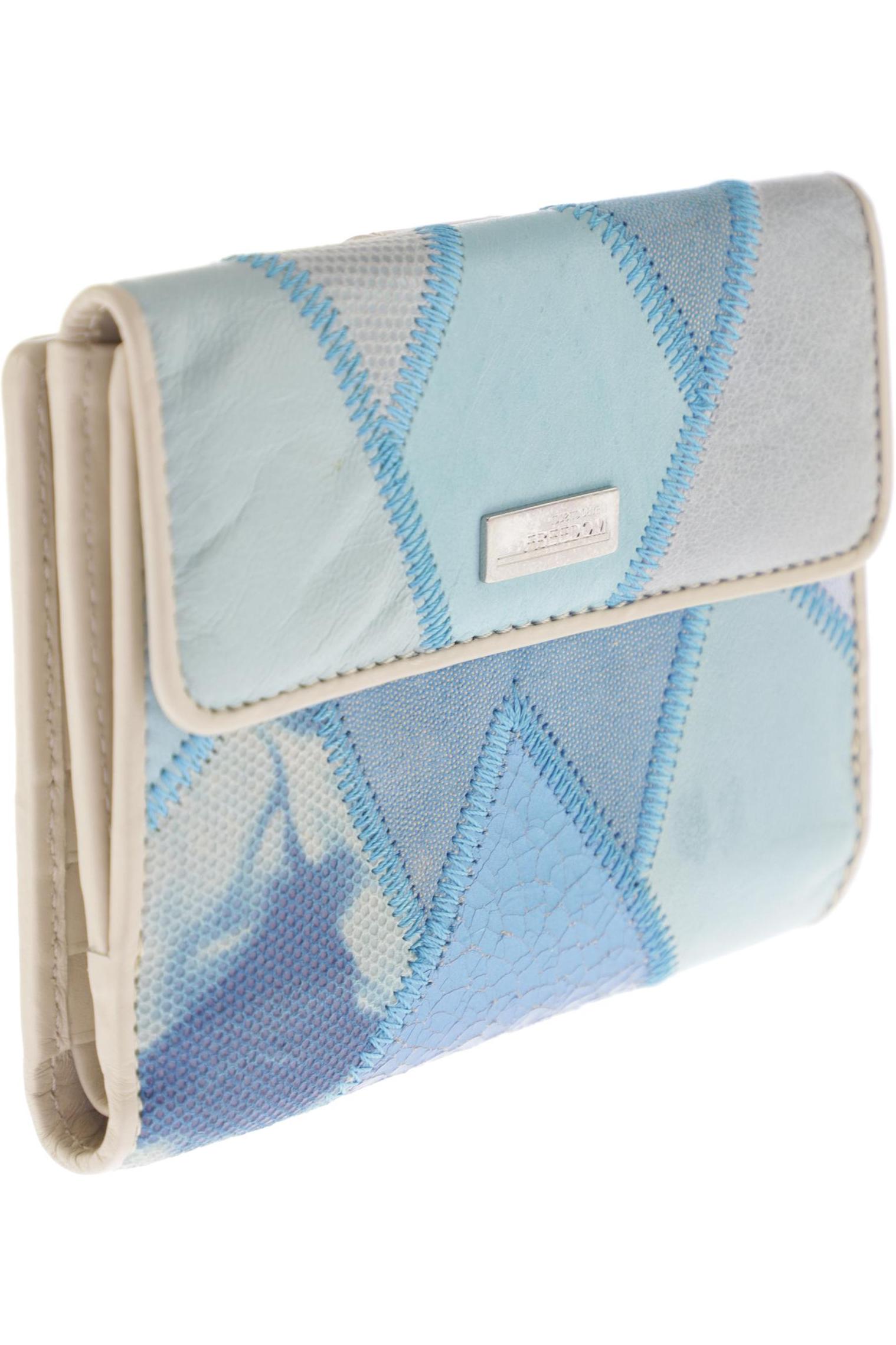 

Roberto Cavalli Damen Portemonnaie, hellblau, Gr.
