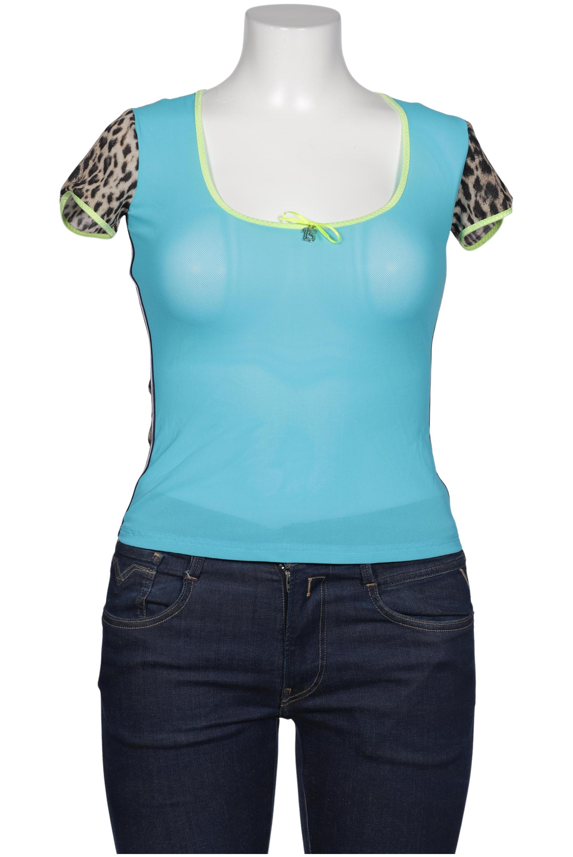 

Roberto Cavalli Damen T-Shirt, hellblau, Gr. 44