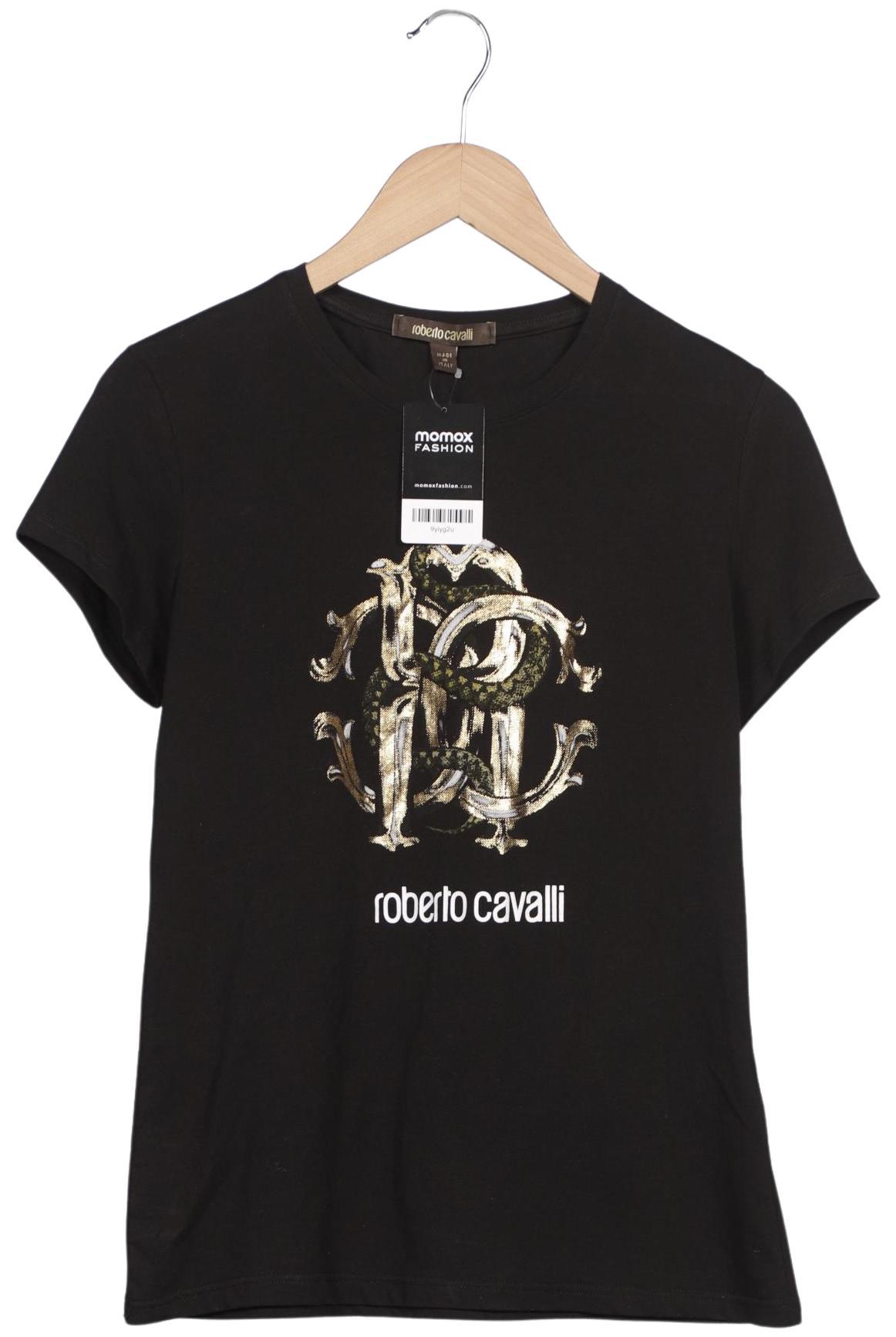 

Roberto Cavalli Damen T-Shirt, schwarz, Gr. 42