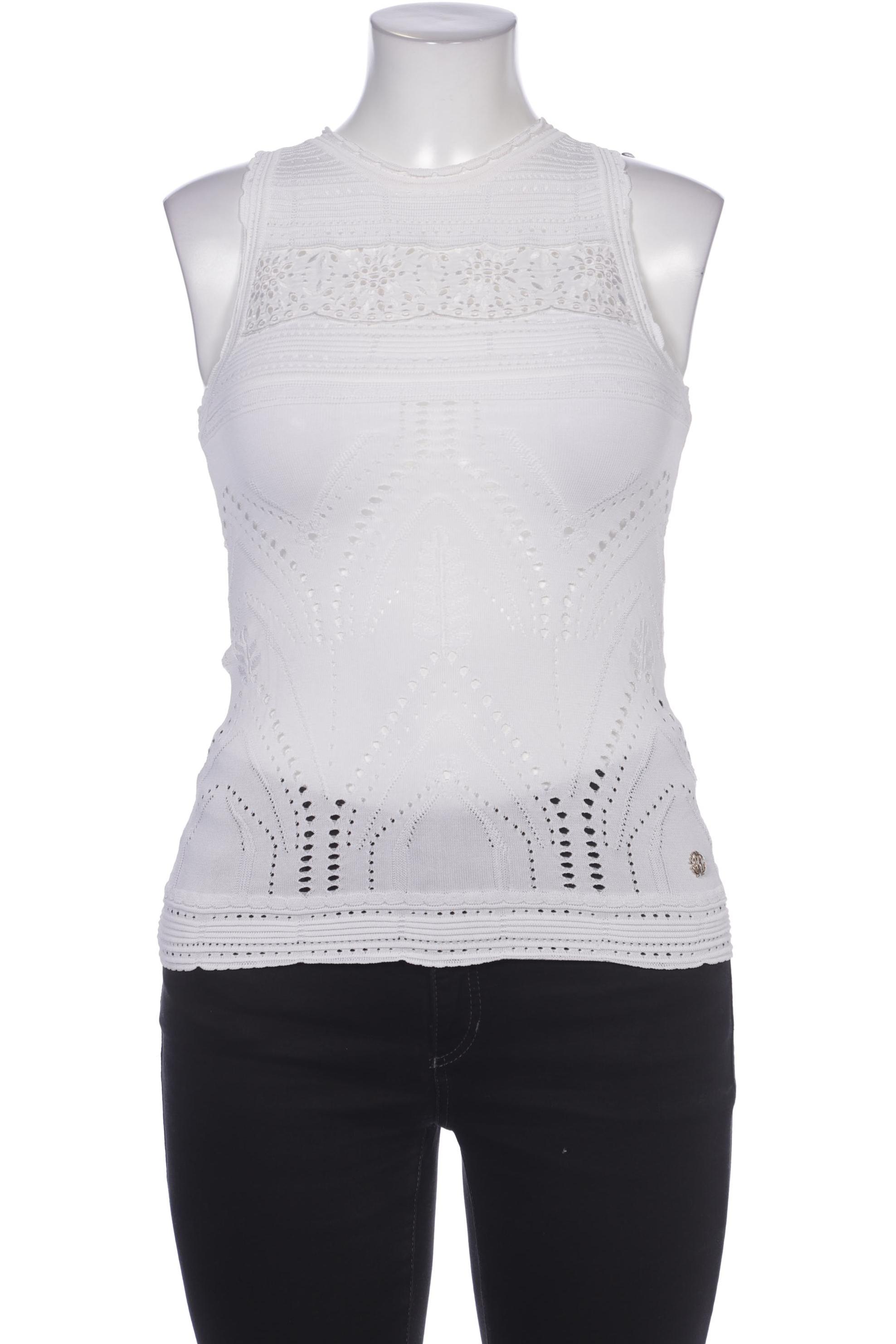 Thumbnail - Roberto Cavalli Damen Top, cremeweiß, Gr. 42