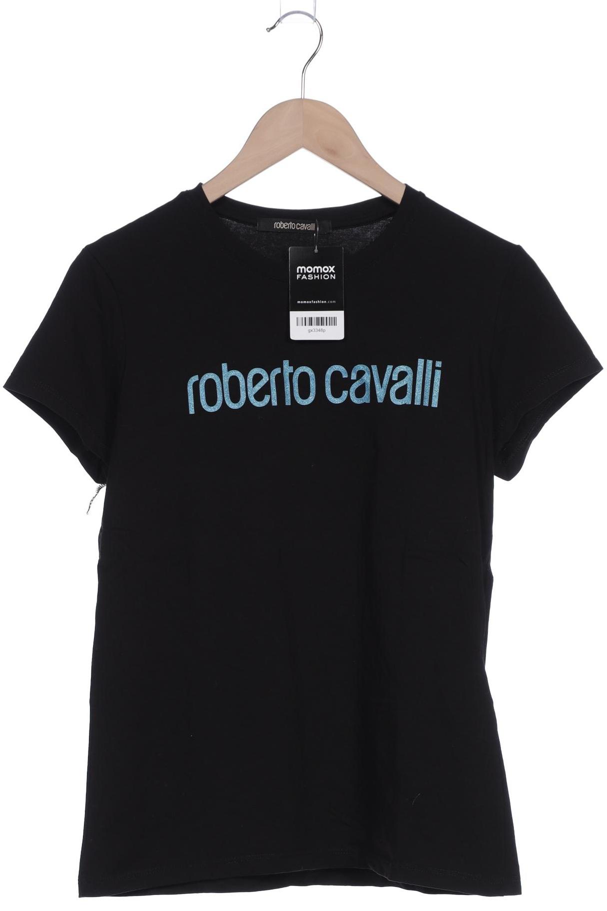 

Roberto Cavalli Damen T-Shirt, schwarz, Gr. 42