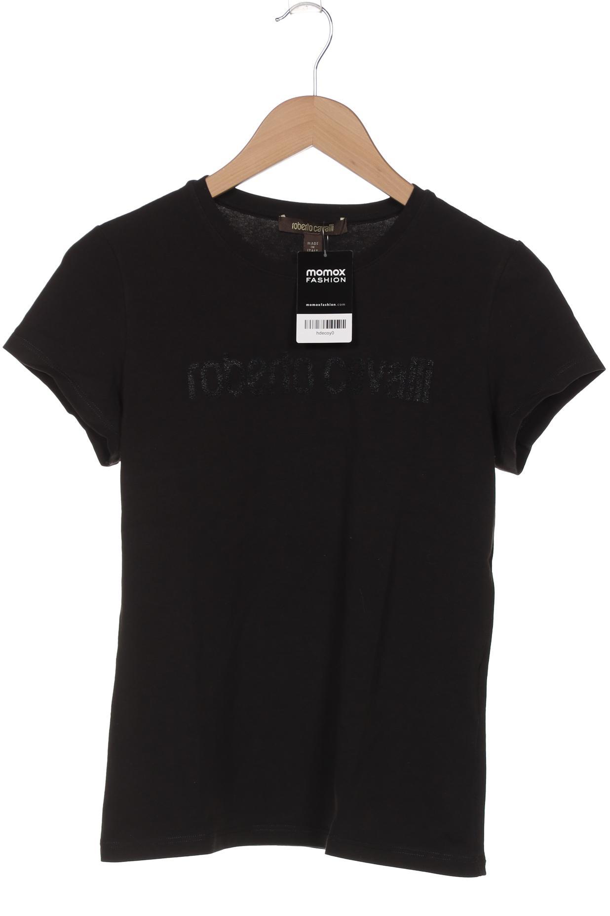 

Roberto Cavalli Damen T-Shirt, schwarz, Gr. 38