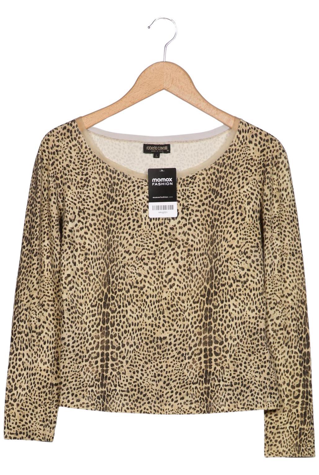 

Roberto Cavalli Damen Langarmshirt, beige, Gr. 42