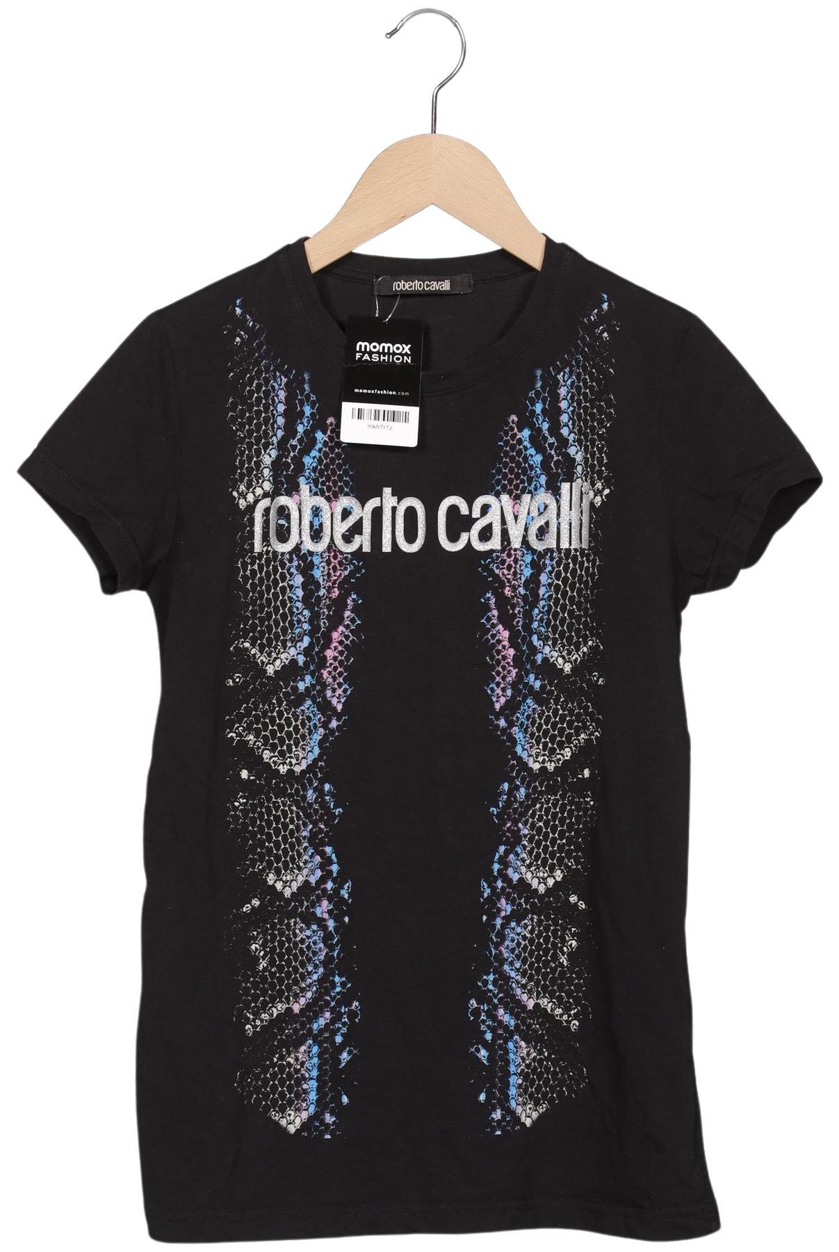 

Roberto Cavalli Damen T-Shirt, schwarz, Gr. 38