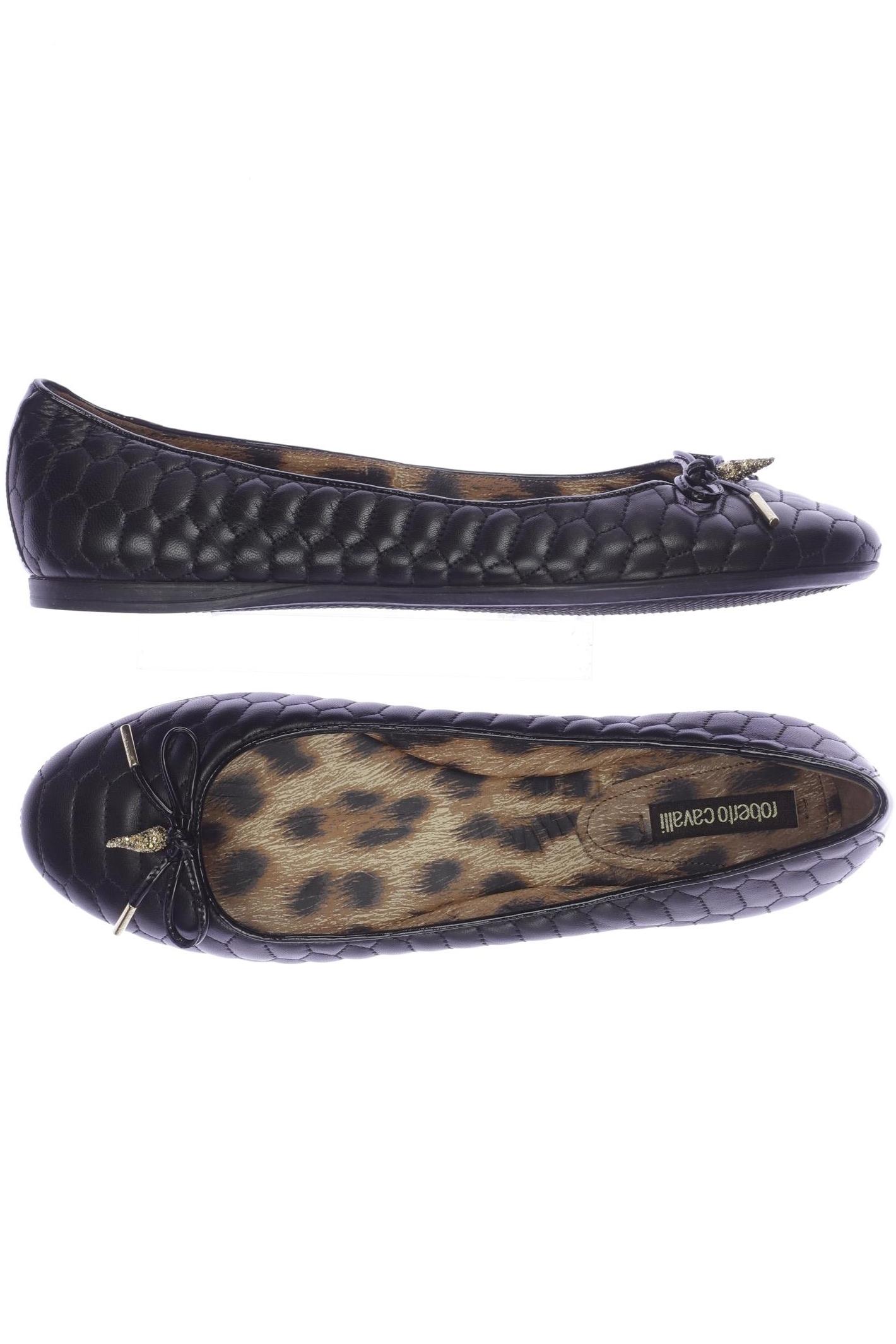 

Roberto Cavalli Damen Ballerinas, schwarz, Gr. 40
