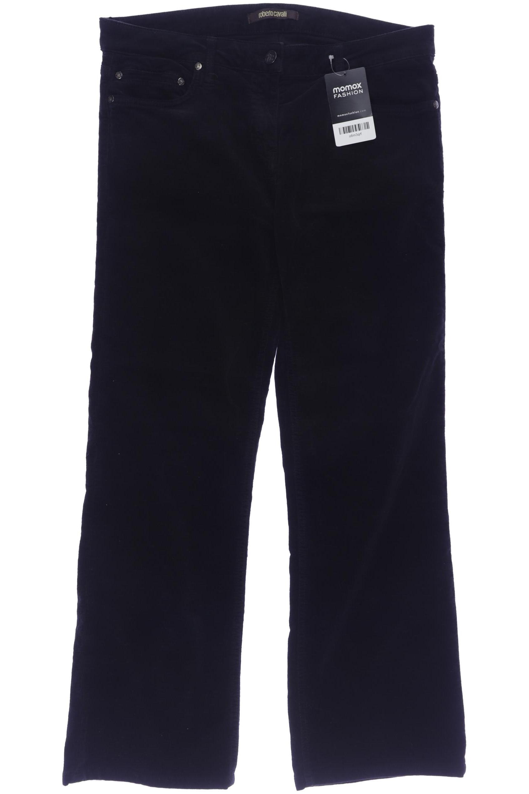 

Roberto Cavalli Damen Stoffhose, schwarz, Gr. 31