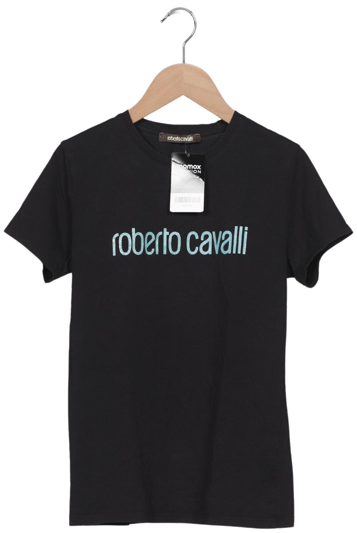 

Roberto Cavalli Damen T-Shirt, schwarz, Gr. 38