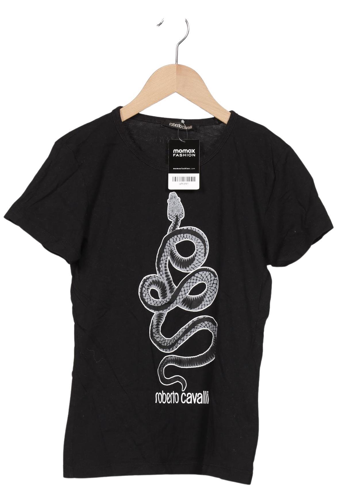 

Roberto Cavalli Damen T-Shirt, schwarz, Gr. 38