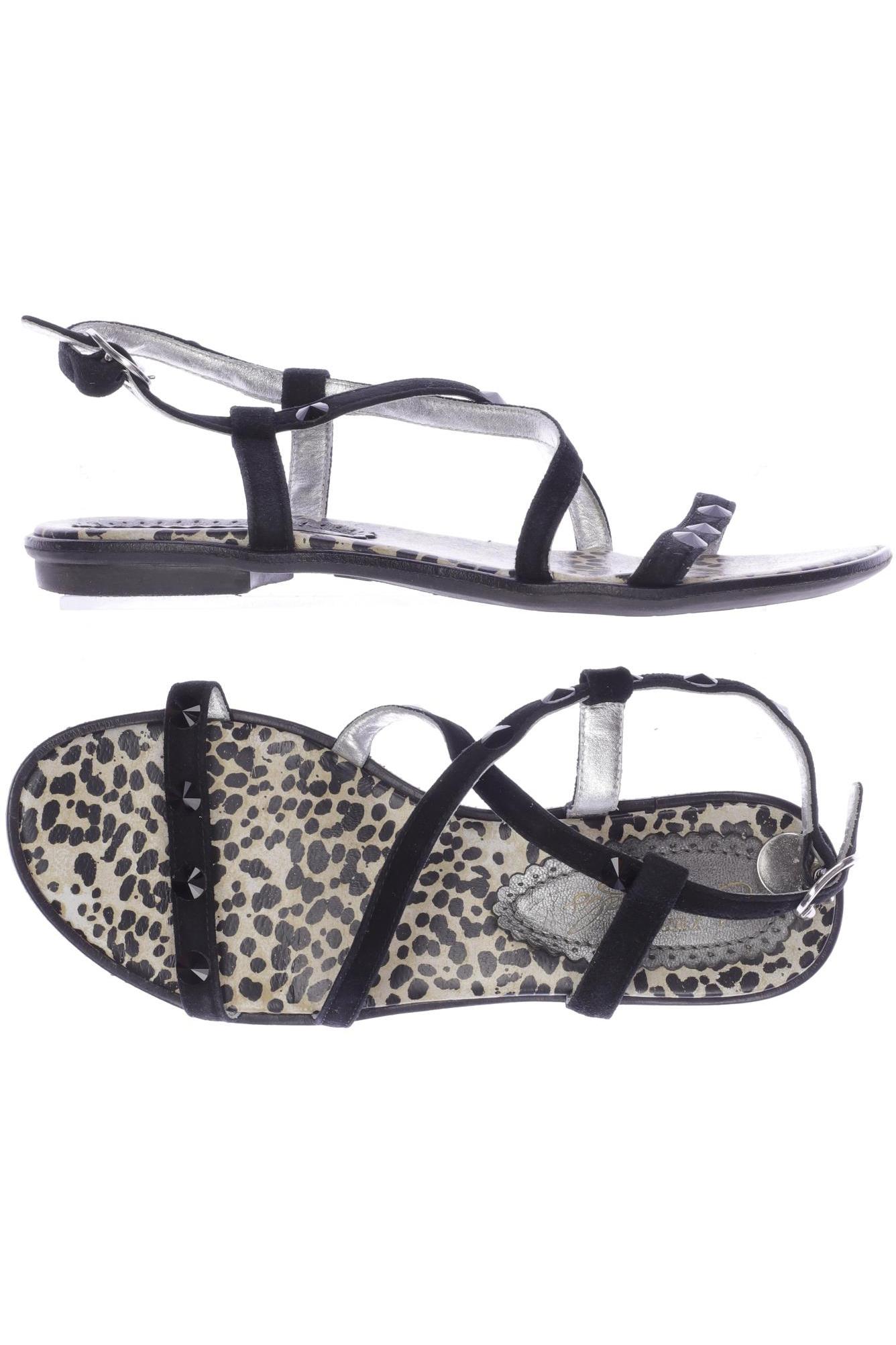 

Roberto Cavalli Damen Sandale, schwarz