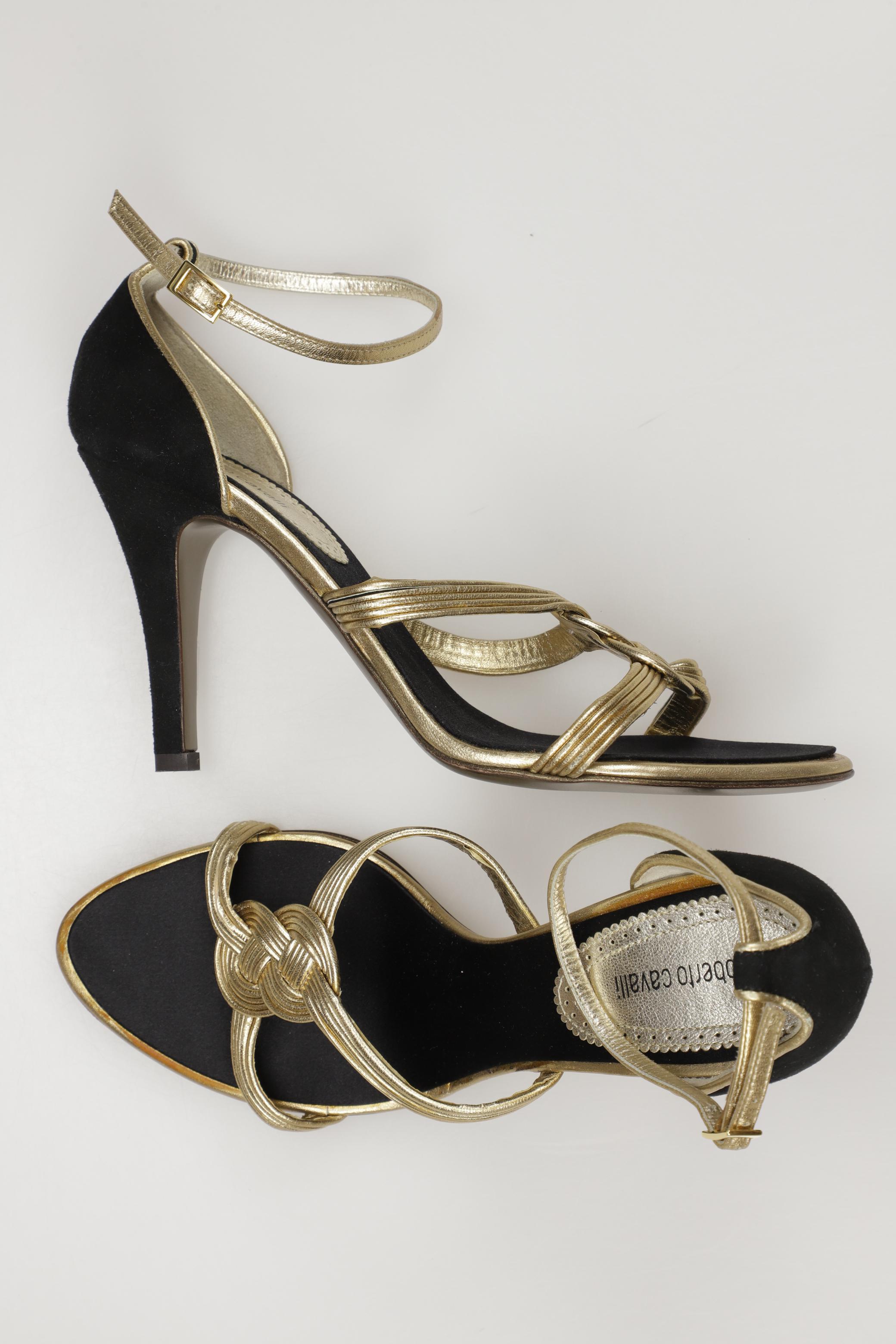 

Roberto Cavalli Damen Pumps, gold, Gr. 38.5