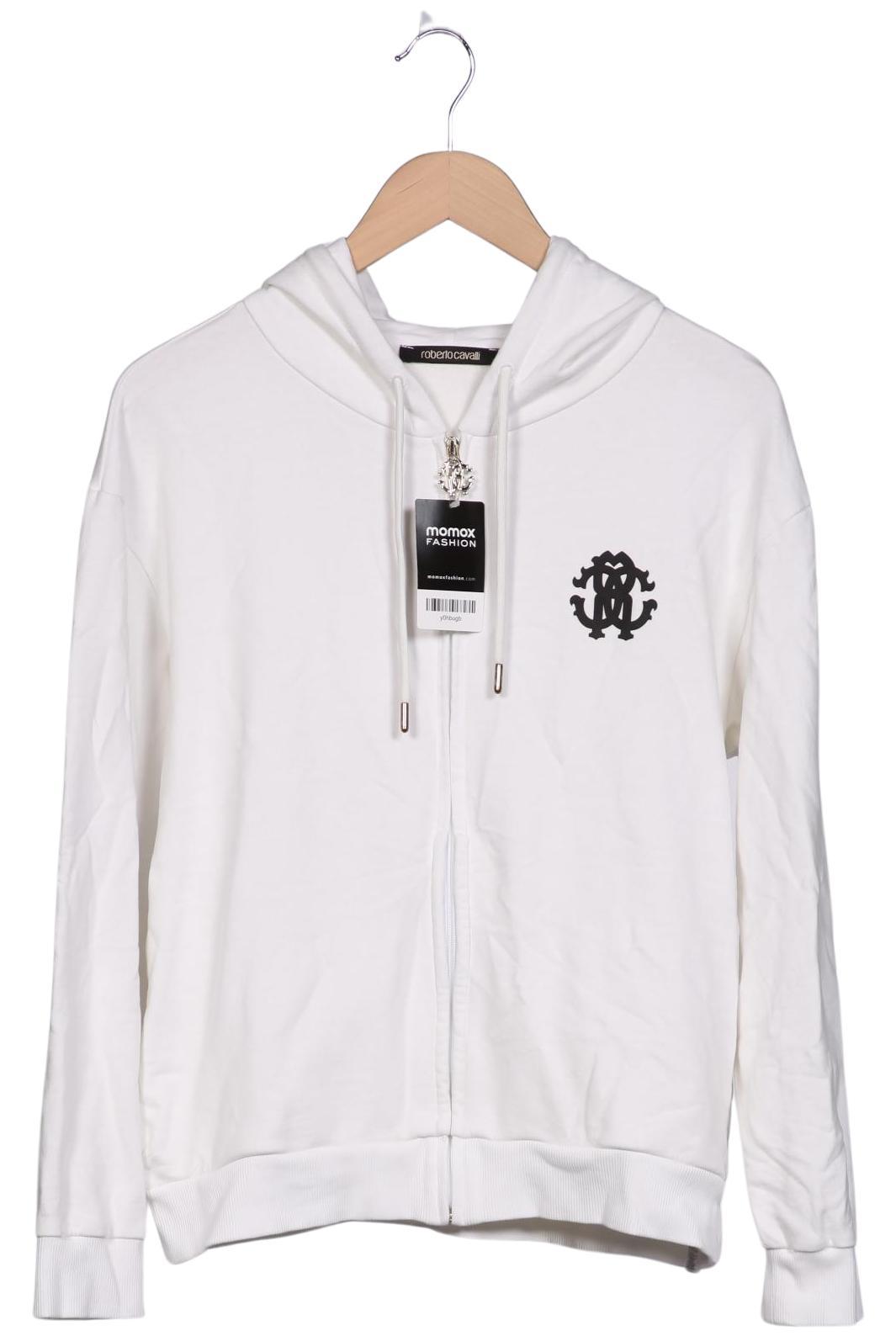 

Roberto Cavalli Damen Kapuzenpullover, weiß, Gr. 38
