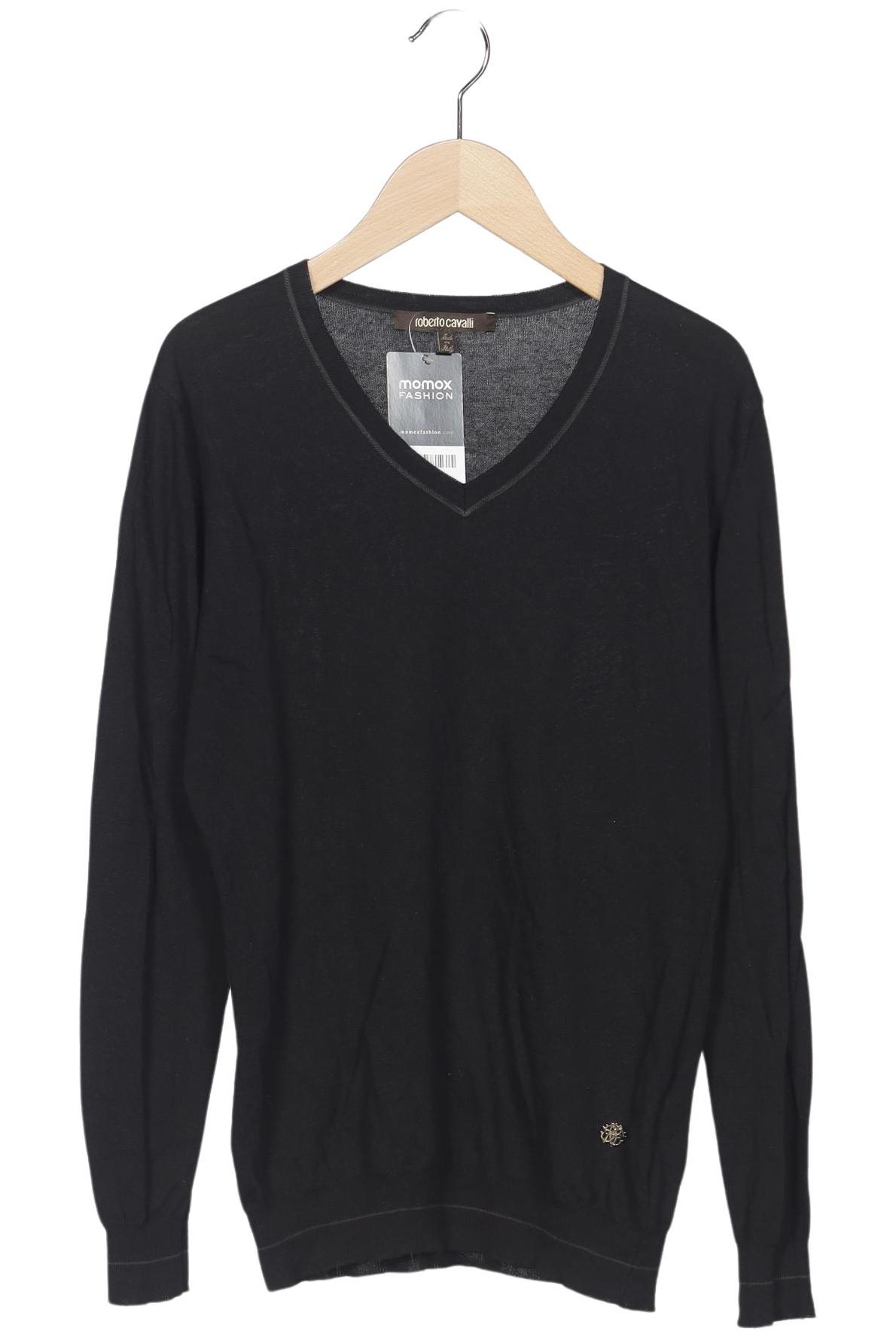 Thumbnail - Roberto Cavalli Herren Pullover, schwarz, Gr. 54