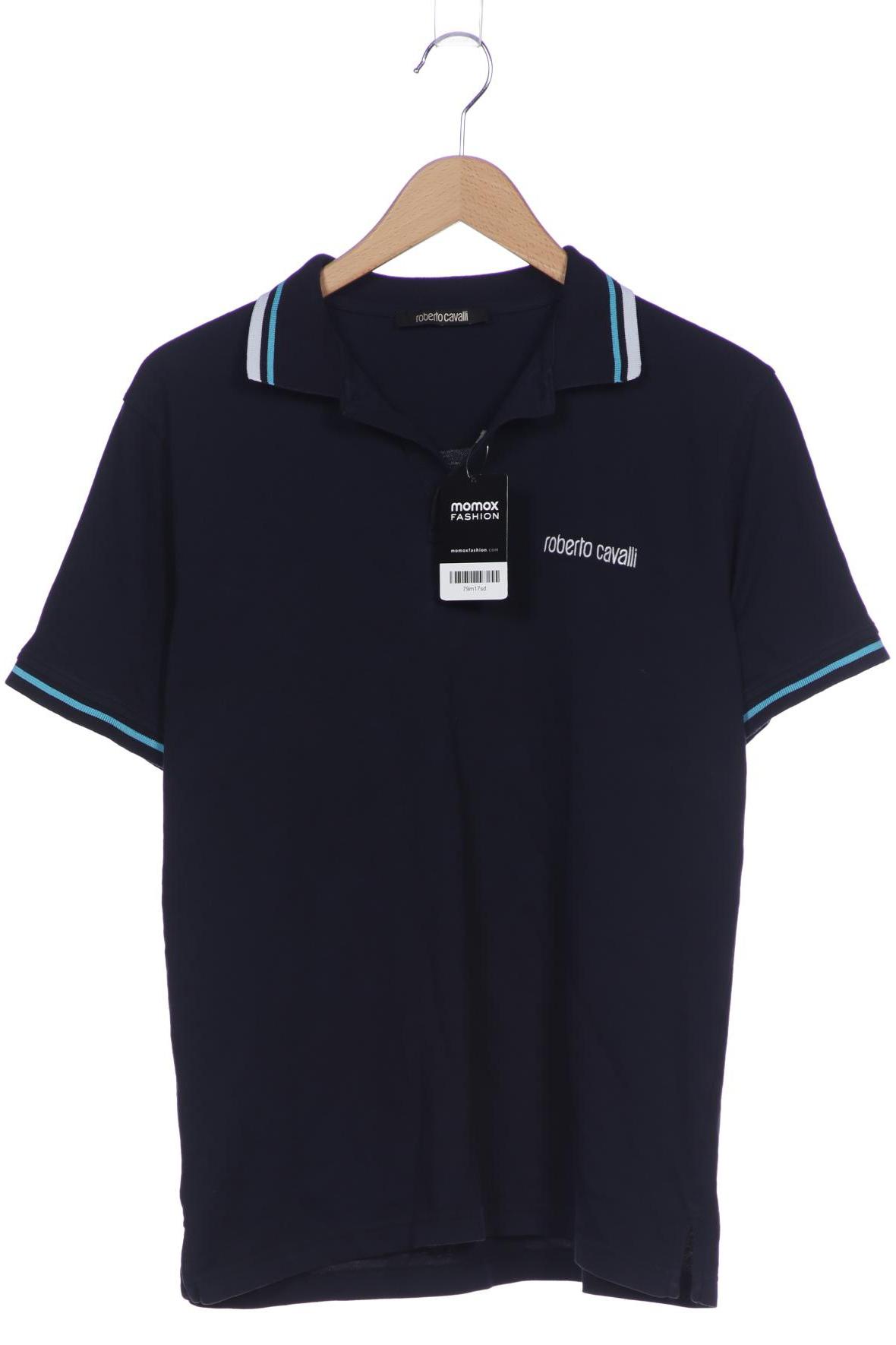 

Roberto Cavalli Herren Poloshirt, marineblau, Gr. 46
