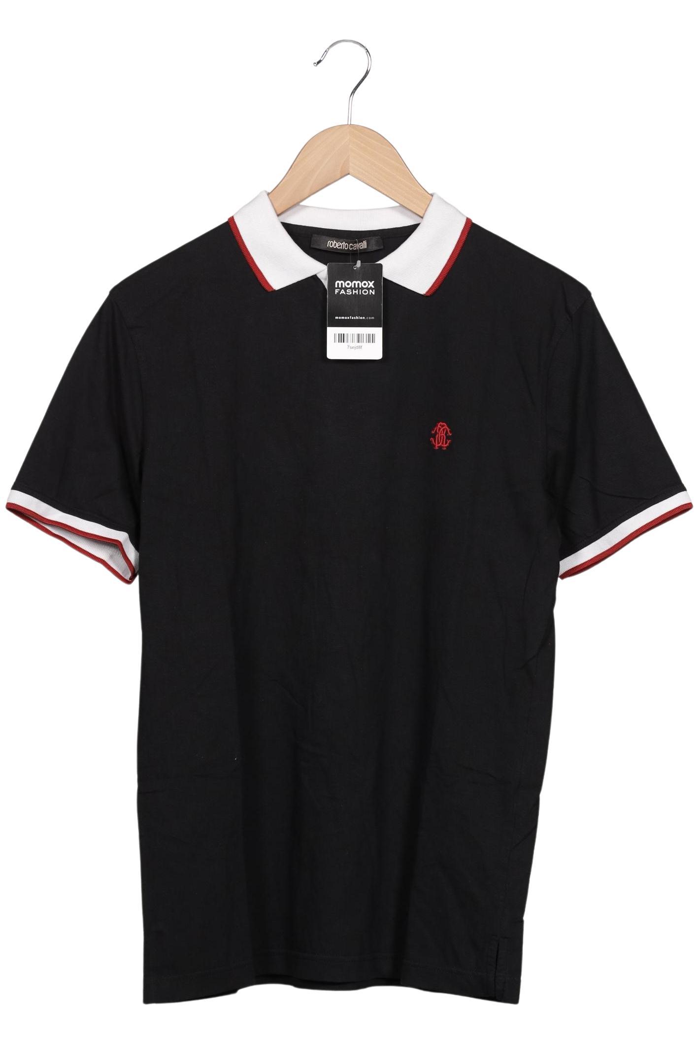 

Roberto Cavalli Herren Poloshirt, schwarz, Gr. 52