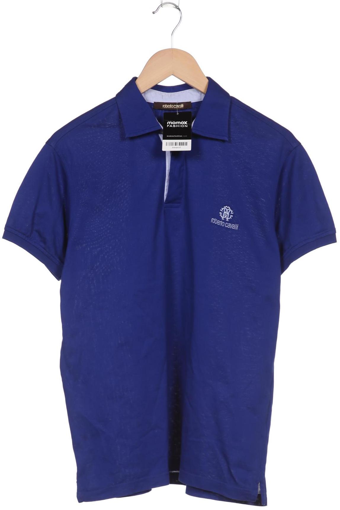 

Roberto Cavalli Herren Poloshirt, blau