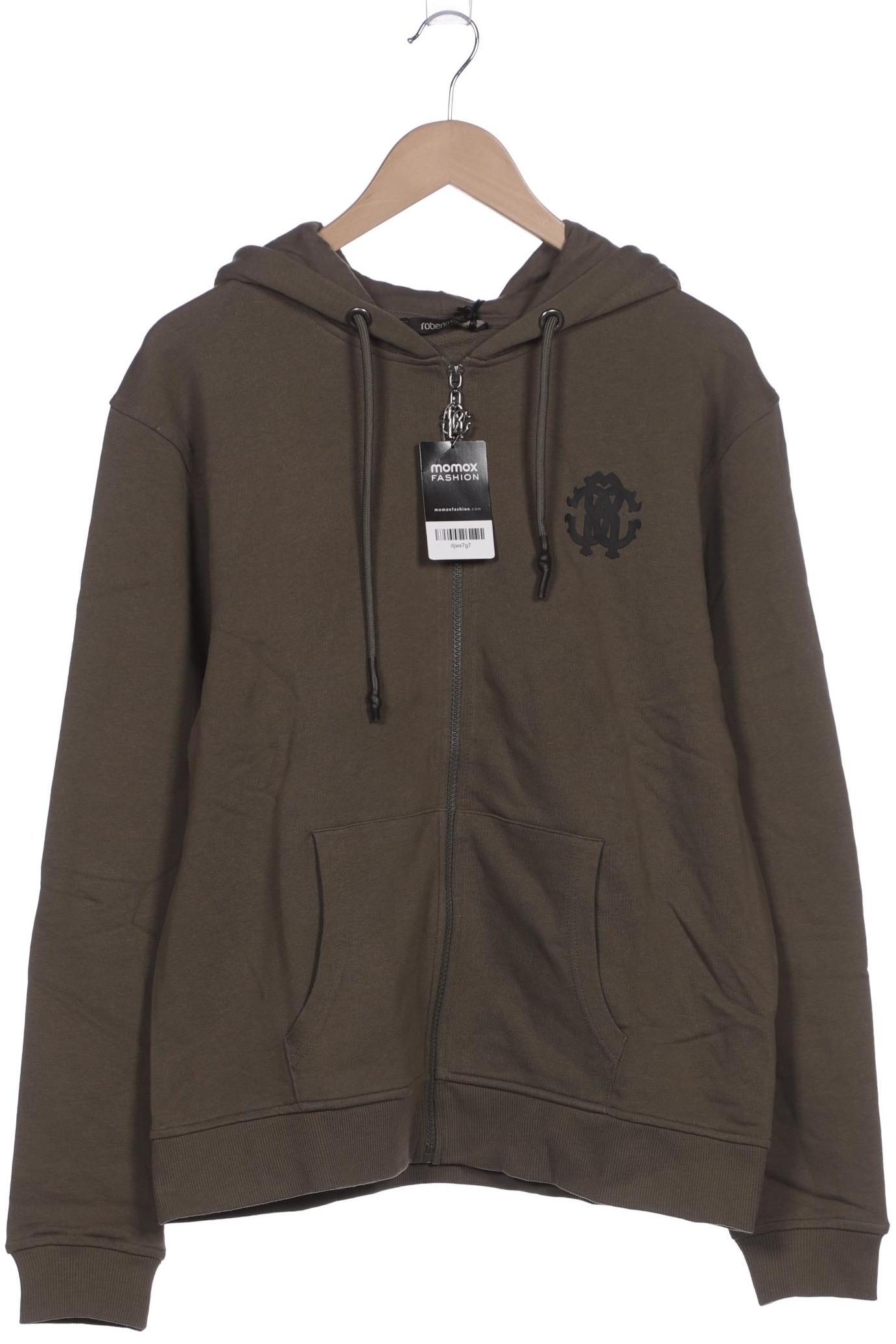

Roberto Cavalli Herren Kapuzenpullover, grün, Gr. 48