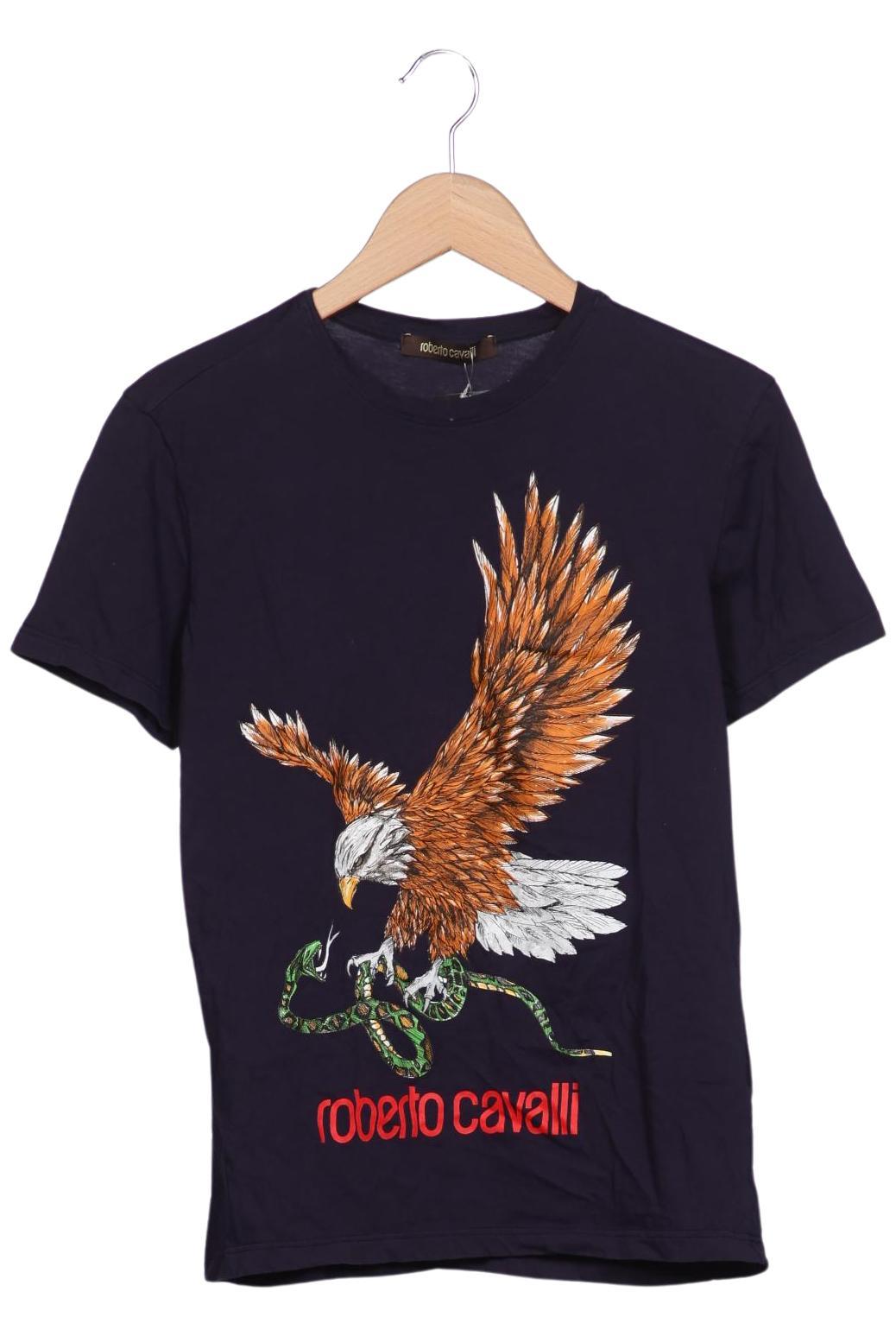 

Roberto Cavalli Herren T-Shirt, marineblau, Gr. 48