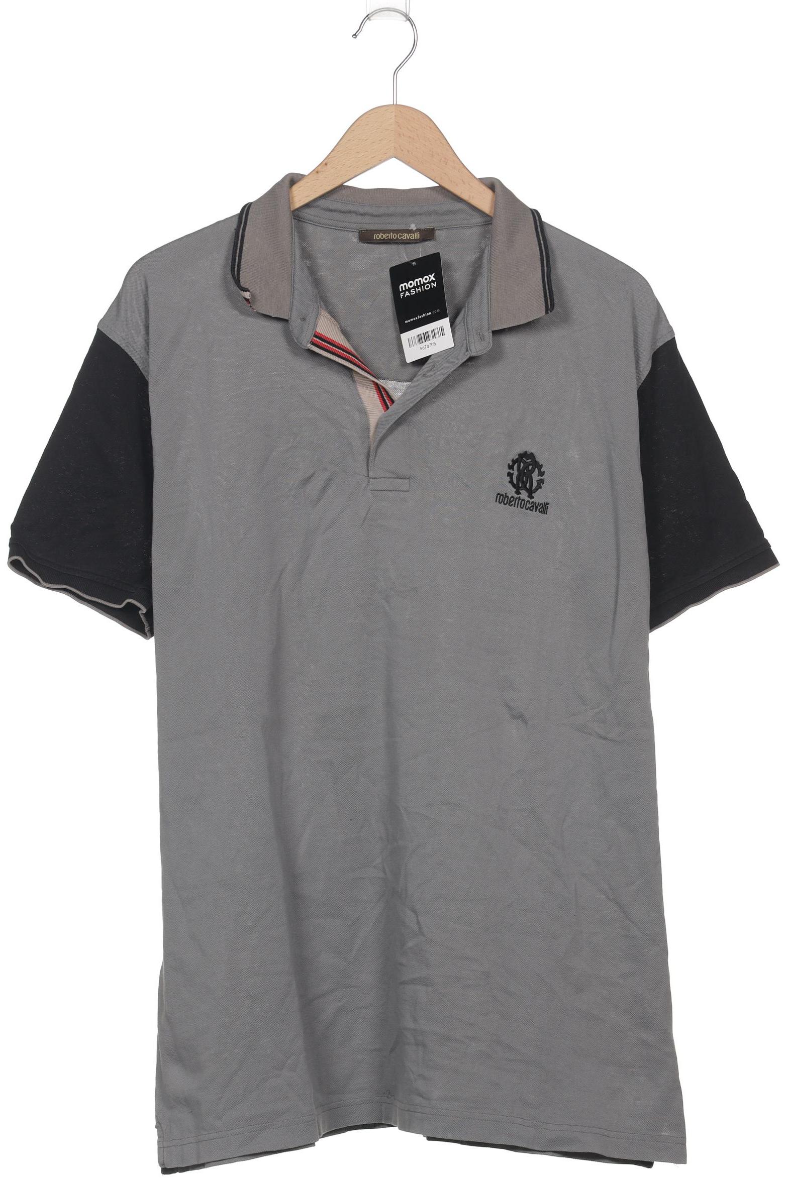 

Roberto Cavalli Herren Poloshirt, grau, Gr. 54