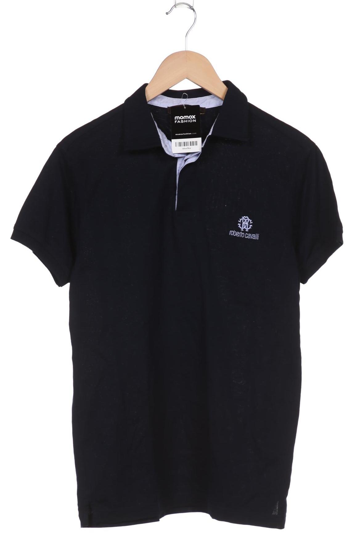 

Roberto Cavalli Herren Poloshirt, marineblau