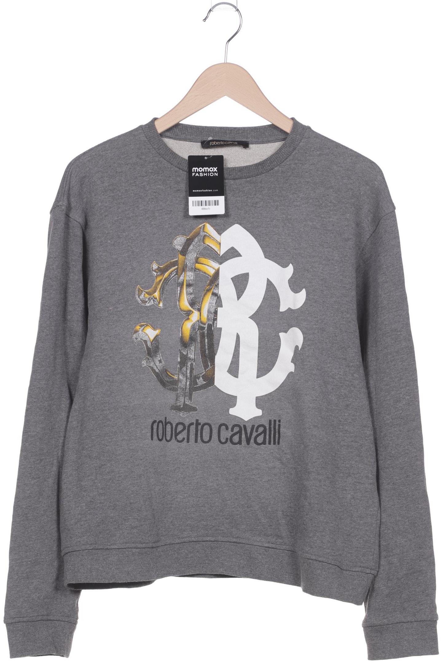 

Roberto Cavalli Herren Sweatshirt, grau, Gr. 52