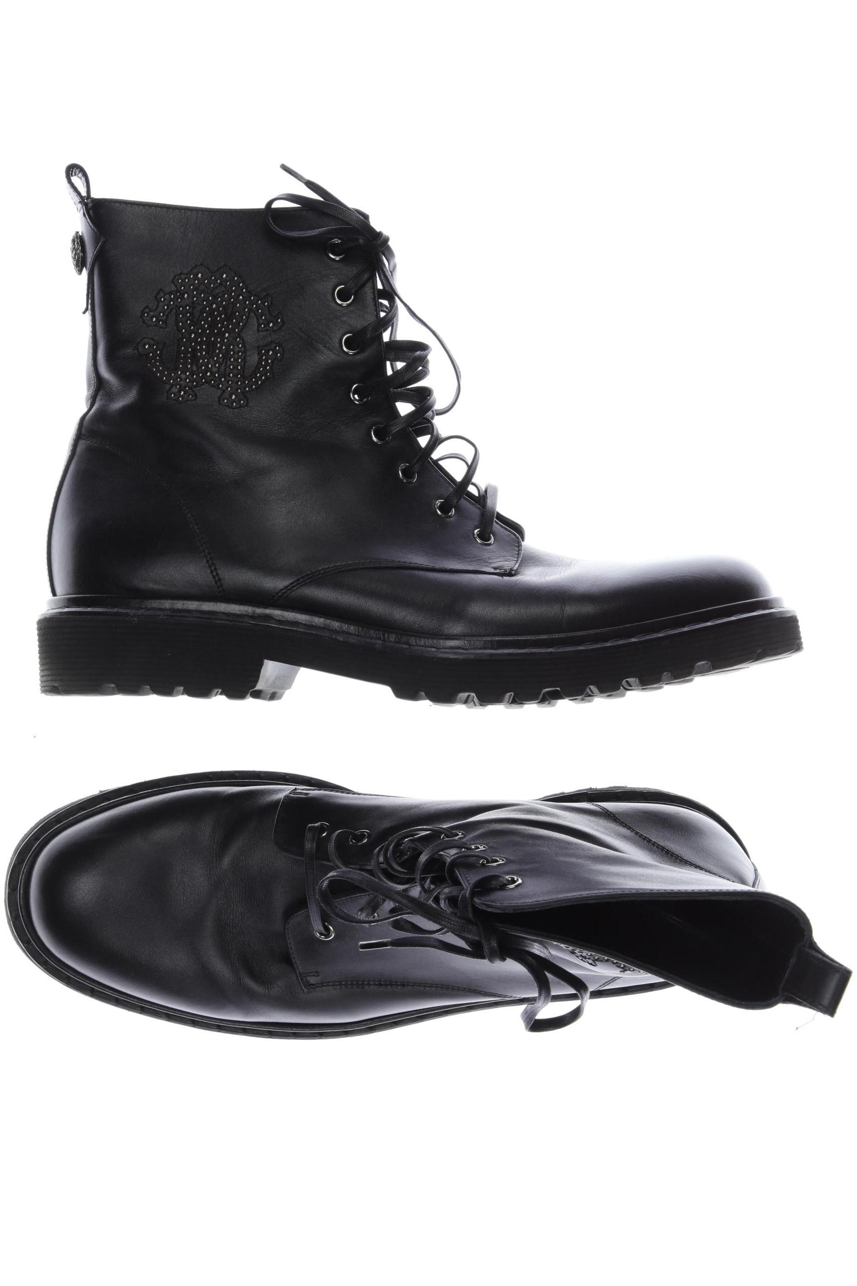 

Roberto Cavalli Herren Stiefel, schwarz, Gr. 45