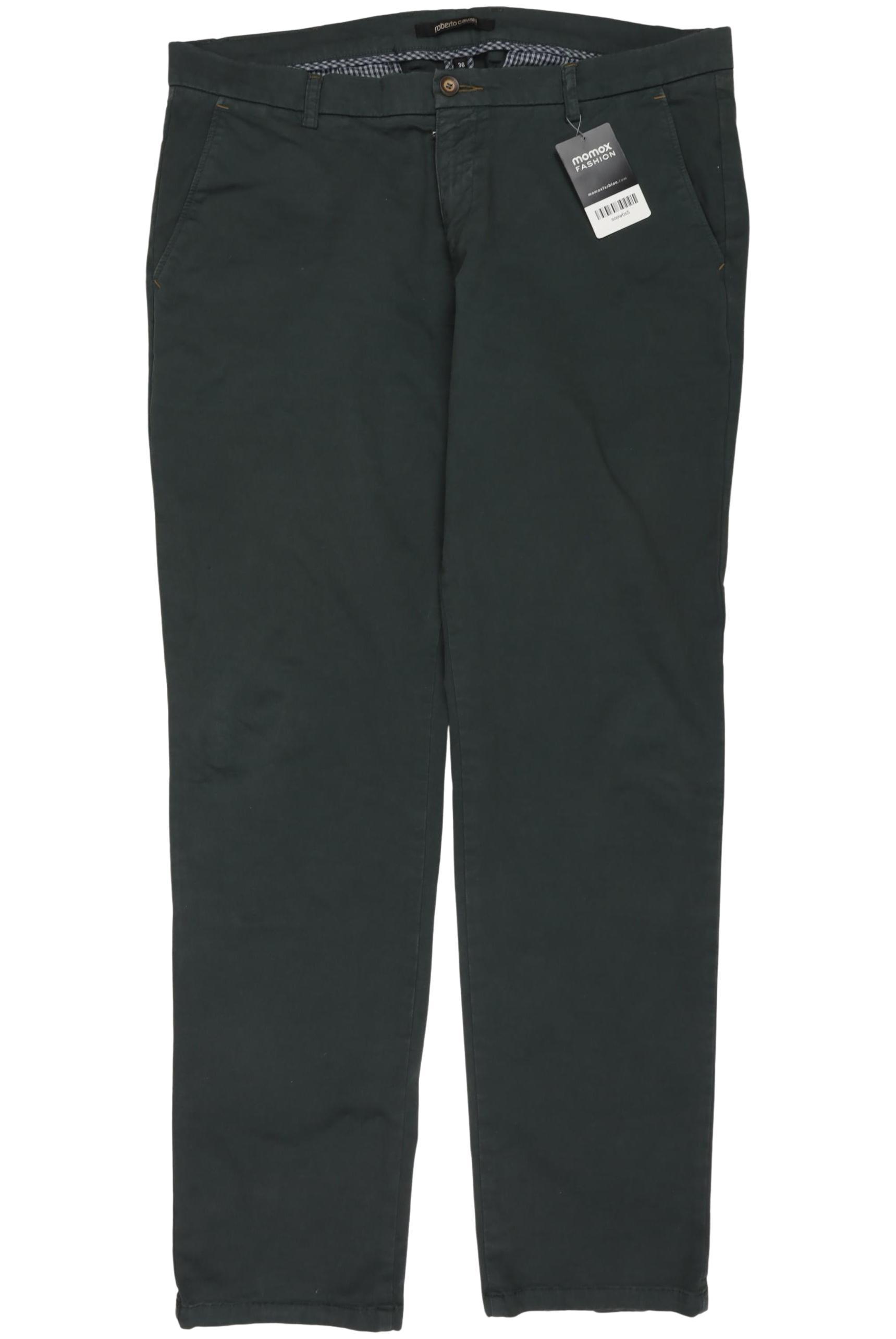 

Roberto Cavalli Herren Stoffhose, grün, Gr. 36