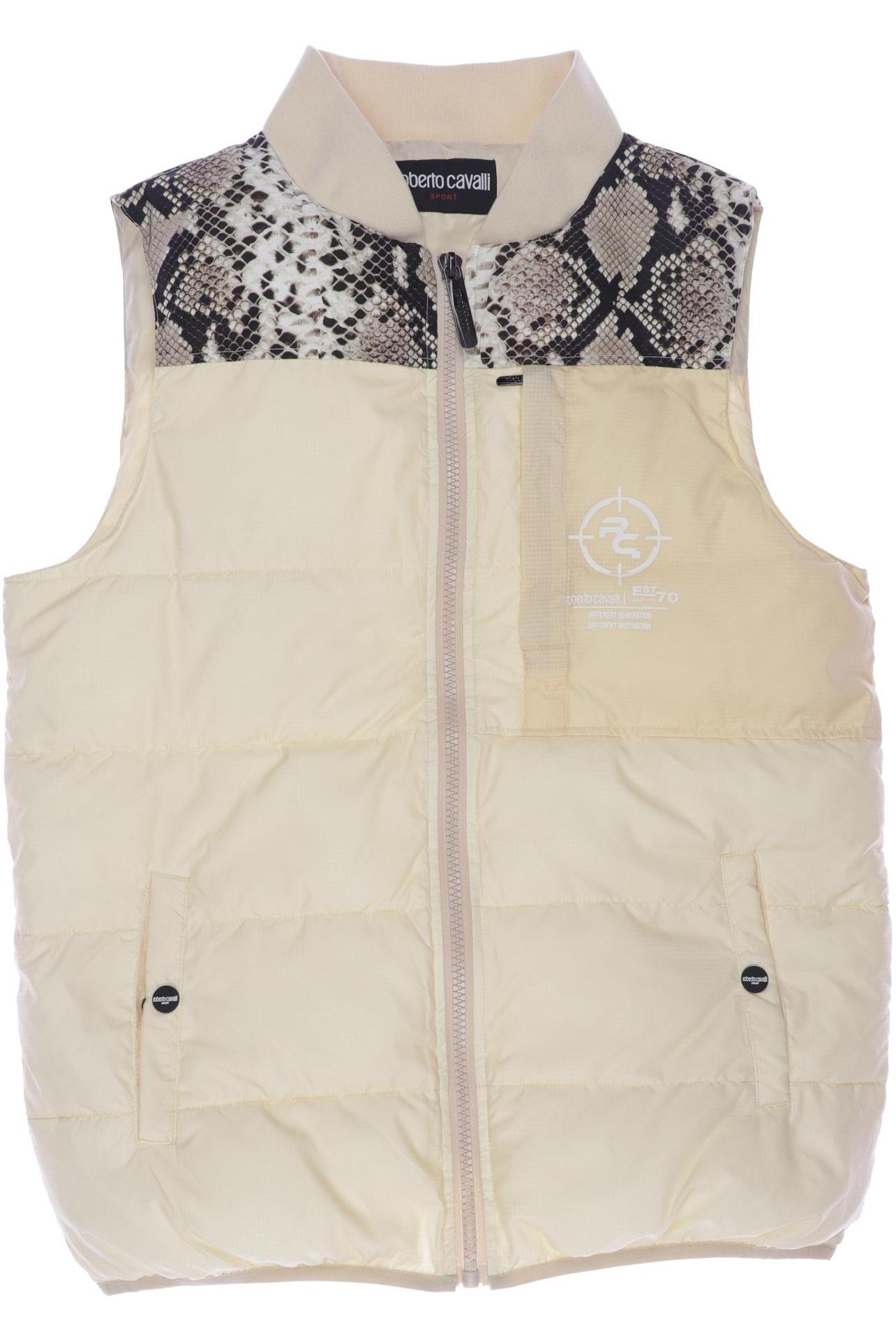 

Roberto Cavalli Herren Weste, cremeweiß, Gr. 48
