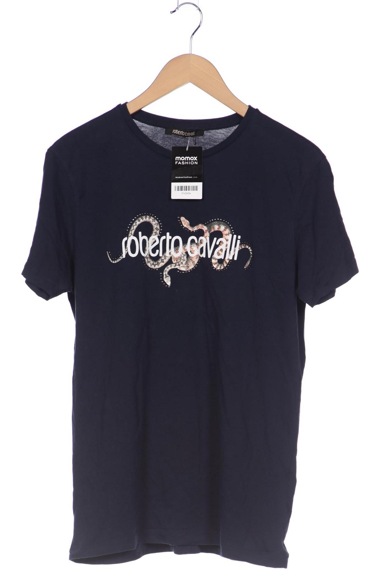 

Roberto Cavalli Herren T-Shirt, marineblau, Gr. 54