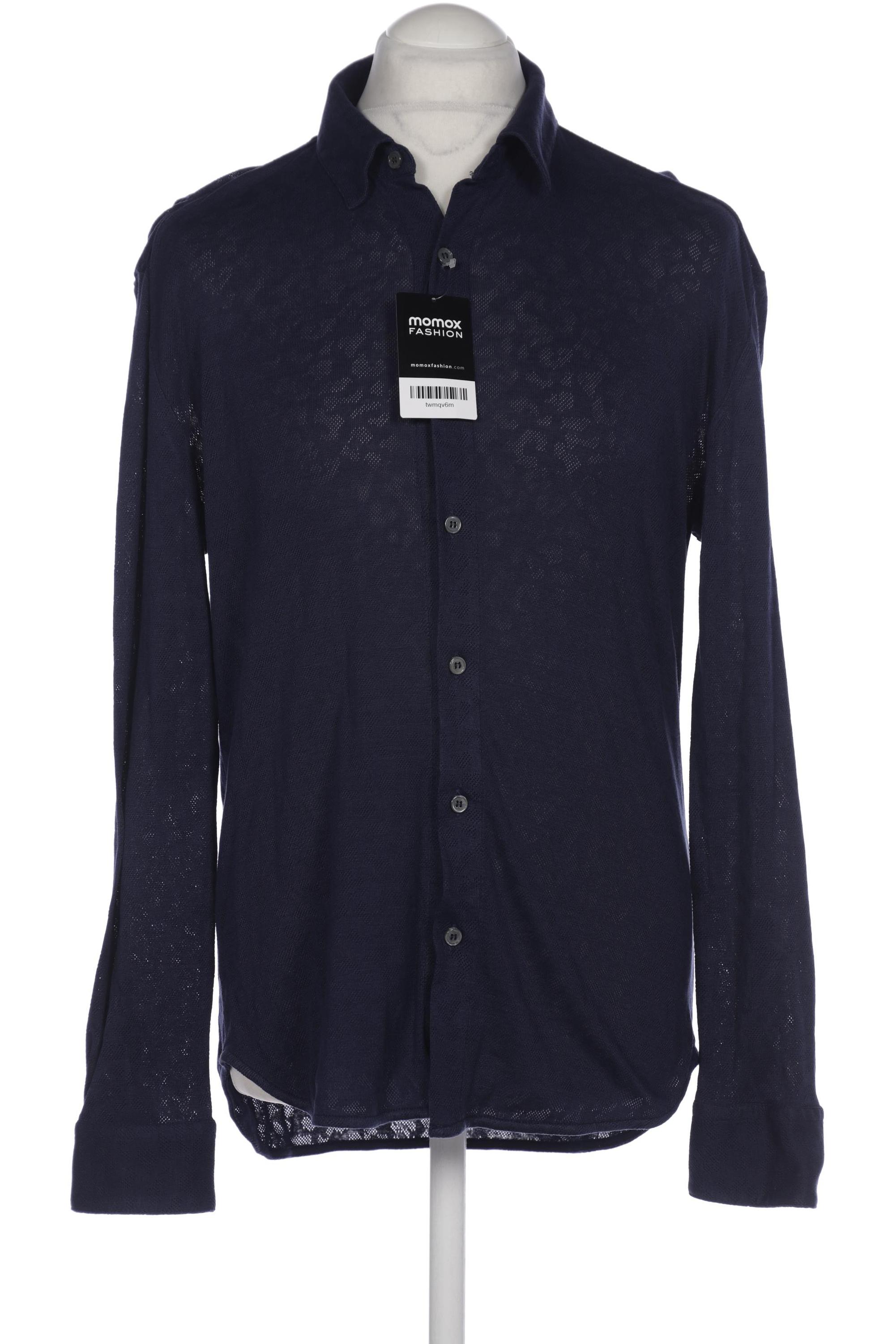 

Roberto Cavalli Herren Hemd, marineblau, Gr. 54