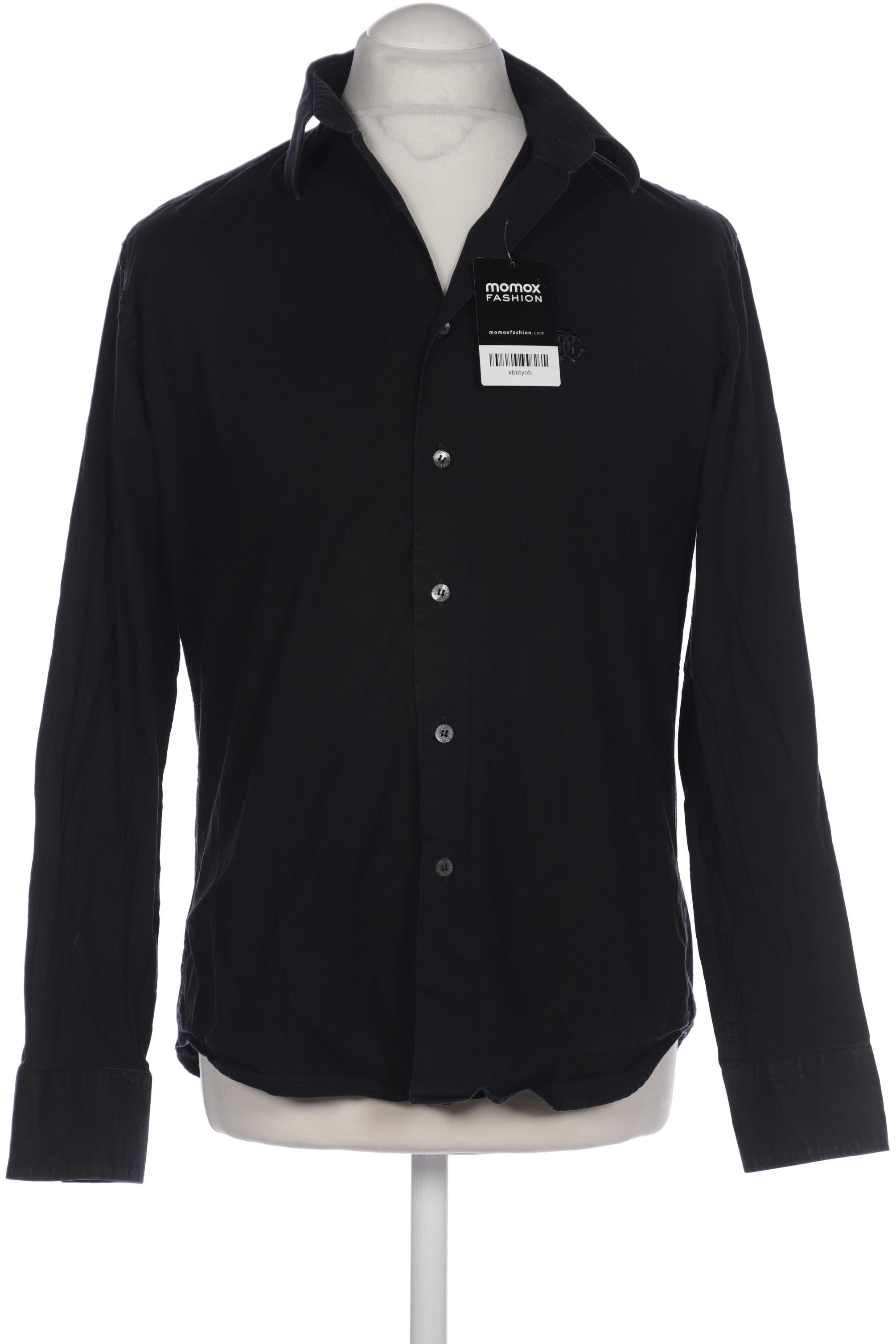 

Roberto Cavalli Herren Hemd, schwarz, Gr. 52